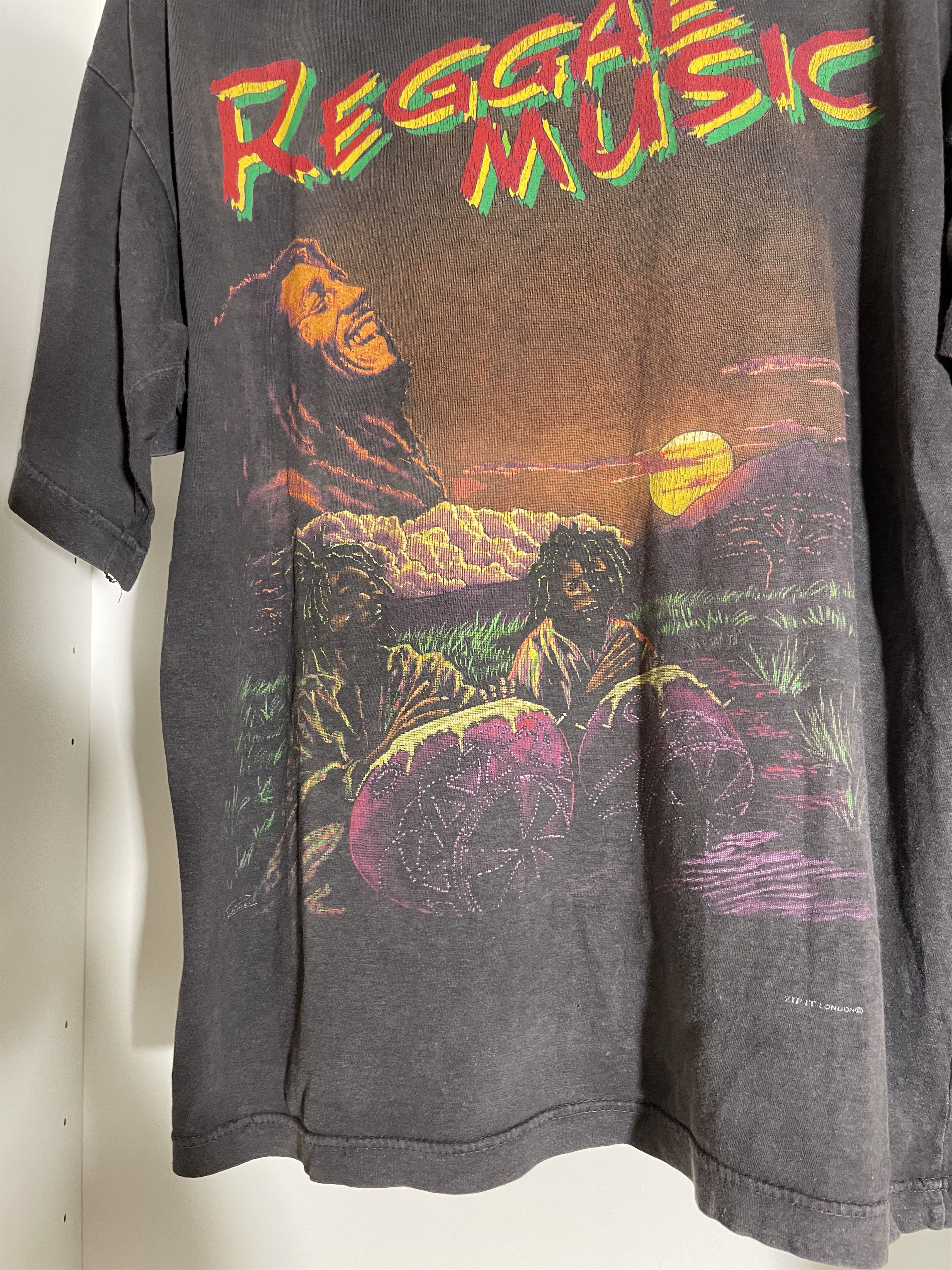 Bob Marley Vintage 90s Bob Marley Tshirt Size US XL / EU 56 / 4 - 3 Thumbnail