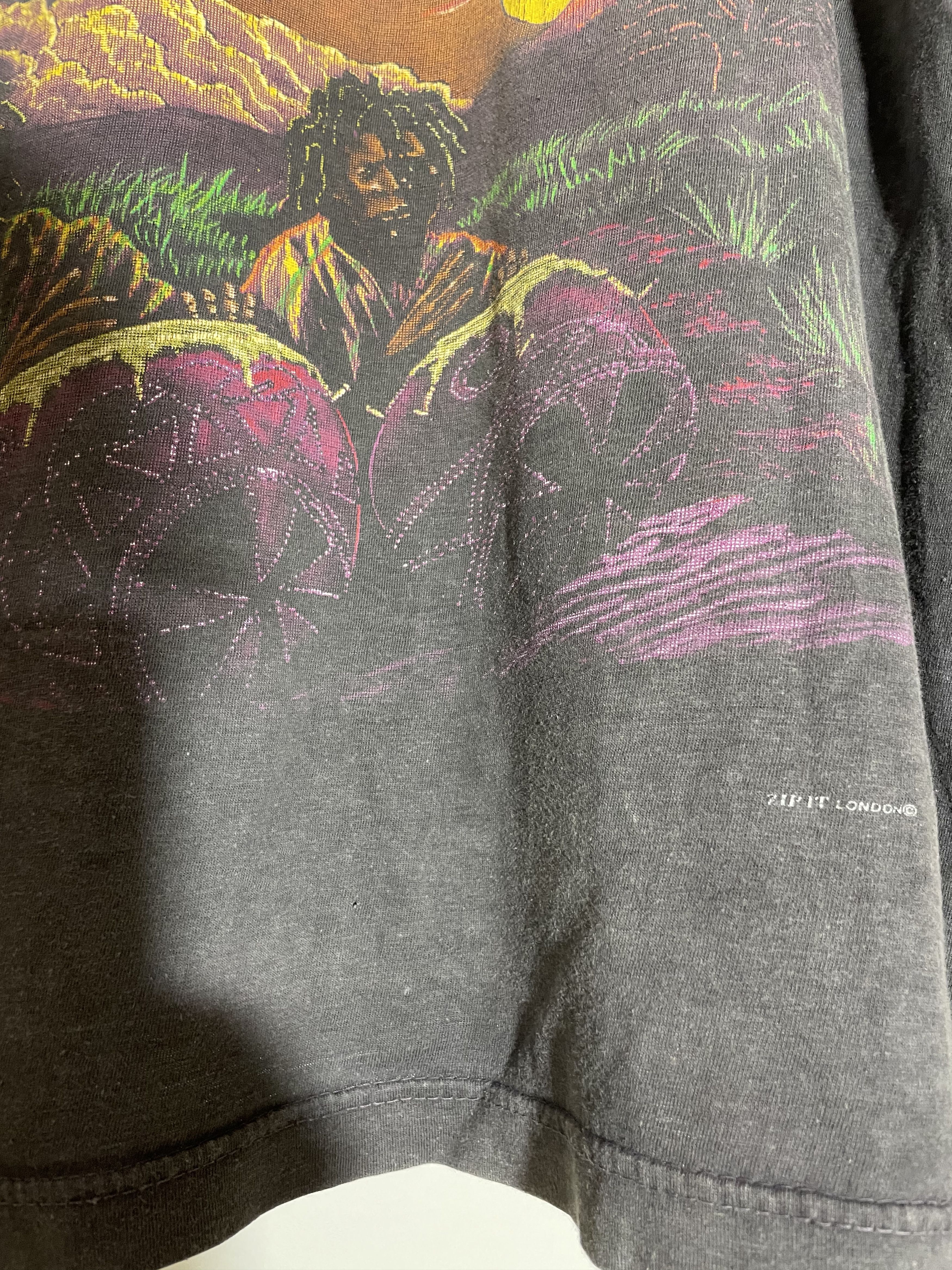 Bob Marley Vintage 90s Bob Marley Tshirt Size US XL / EU 56 / 4 - 4 Thumbnail