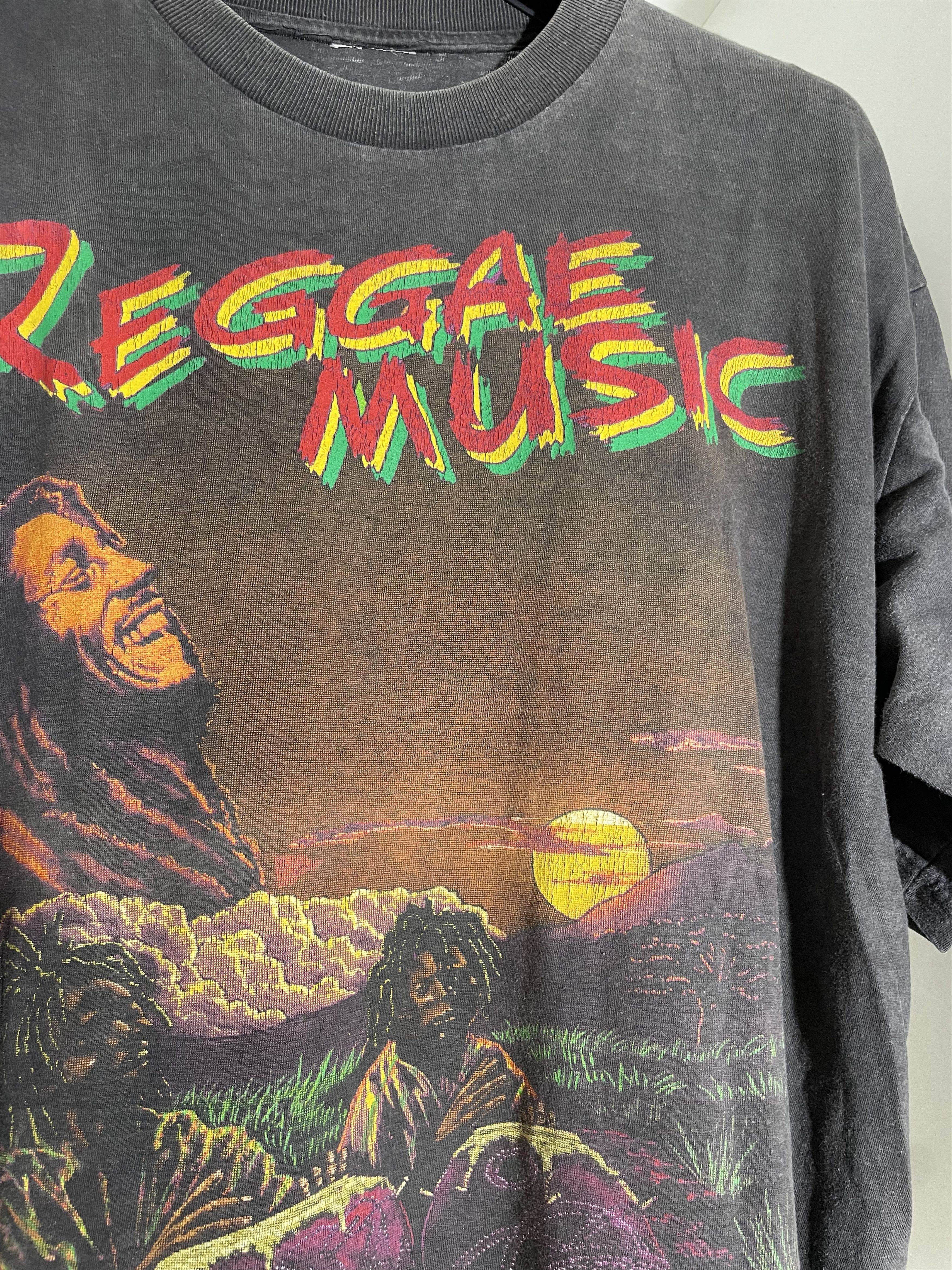 Bob Marley Vintage 90s Bob Marley Tshirt Size US XL / EU 56 / 4 - 2 Thumbnail