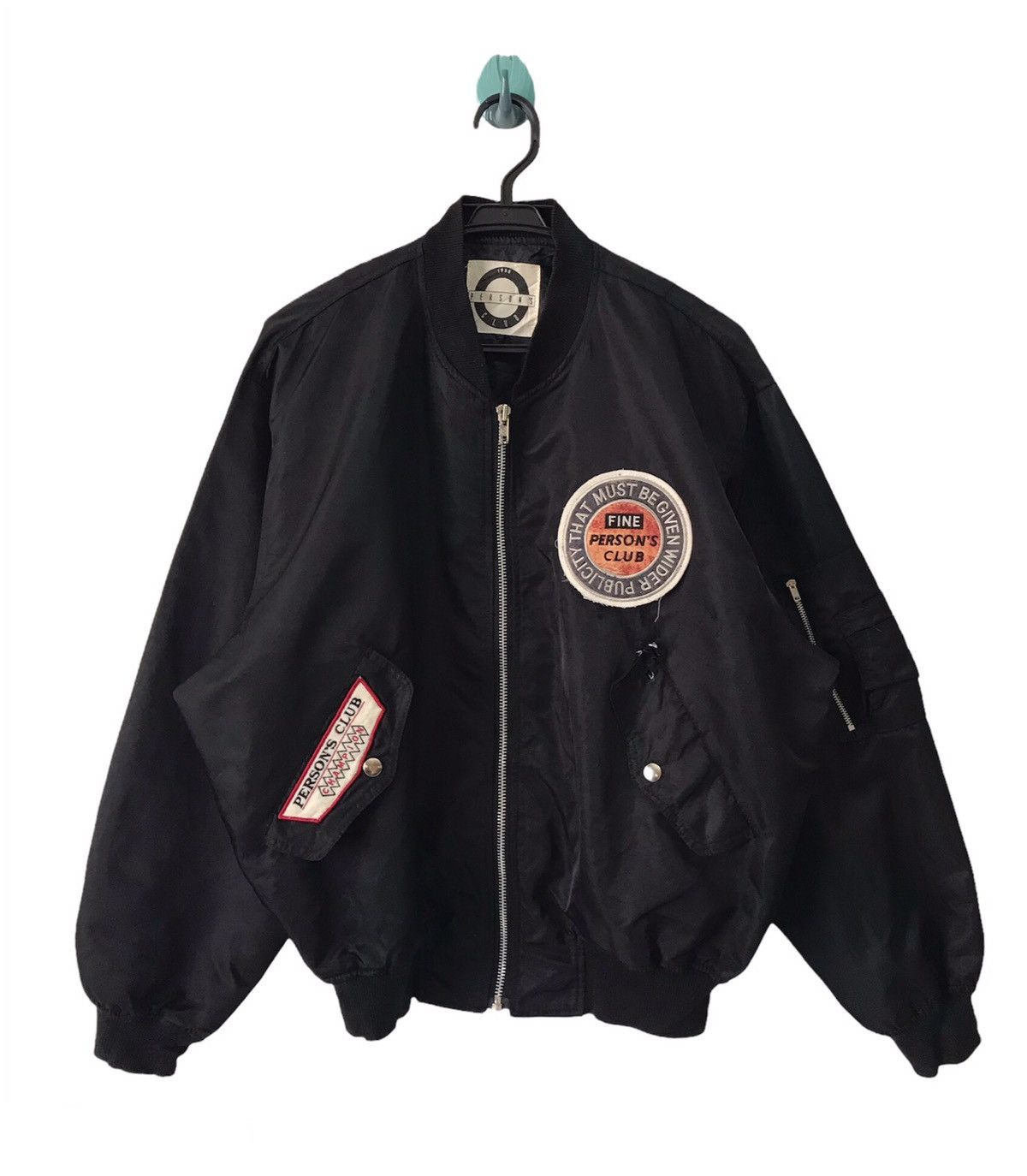 Japanese Brand × PERSON'S 💥Steals💥Vtg Person’s Club Bomber Jacket Size US L / EU 52-54 / 3 - 1 Thumbnail