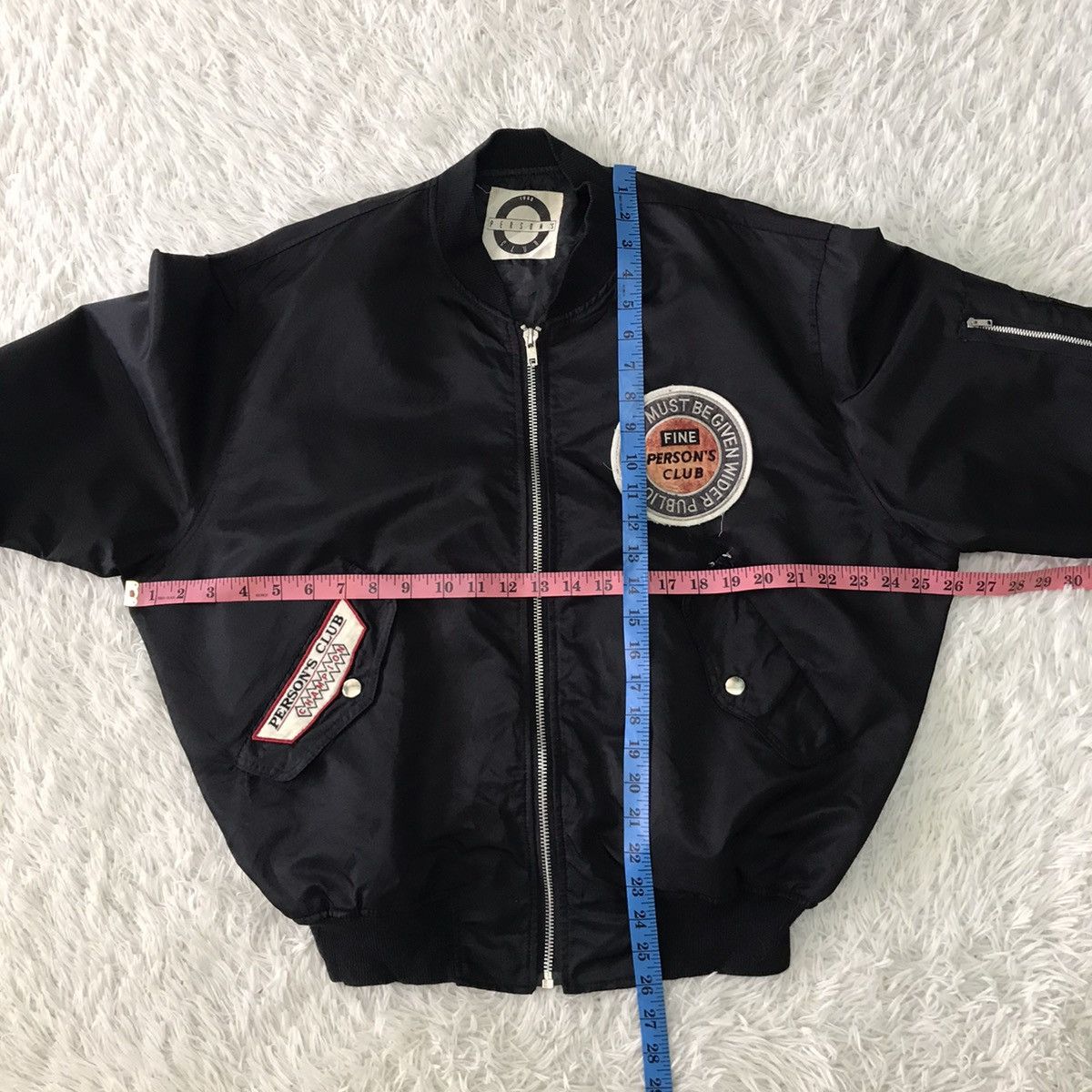 Japanese Brand × PERSON'S 💥Steals💥Vtg Person’s Club Bomber Jacket Size US L / EU 52-54 / 3 - 17 Thumbnail