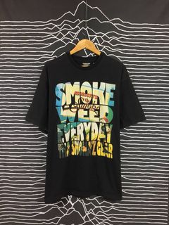 Supreme Smoke T Shirt Black | Grailed