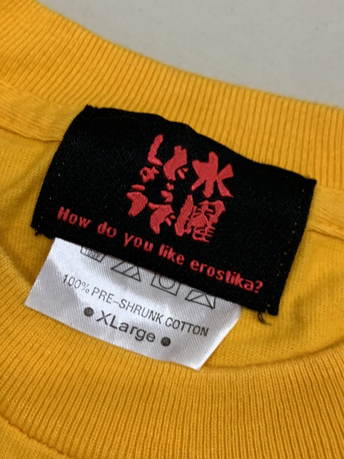 Japanese Brand VINTAGE 2013 ROCKIN JELLY BEAN EROSTIKA STAFF SHIRT Size US XL / EU 56 / 4 - 6 Thumbnail