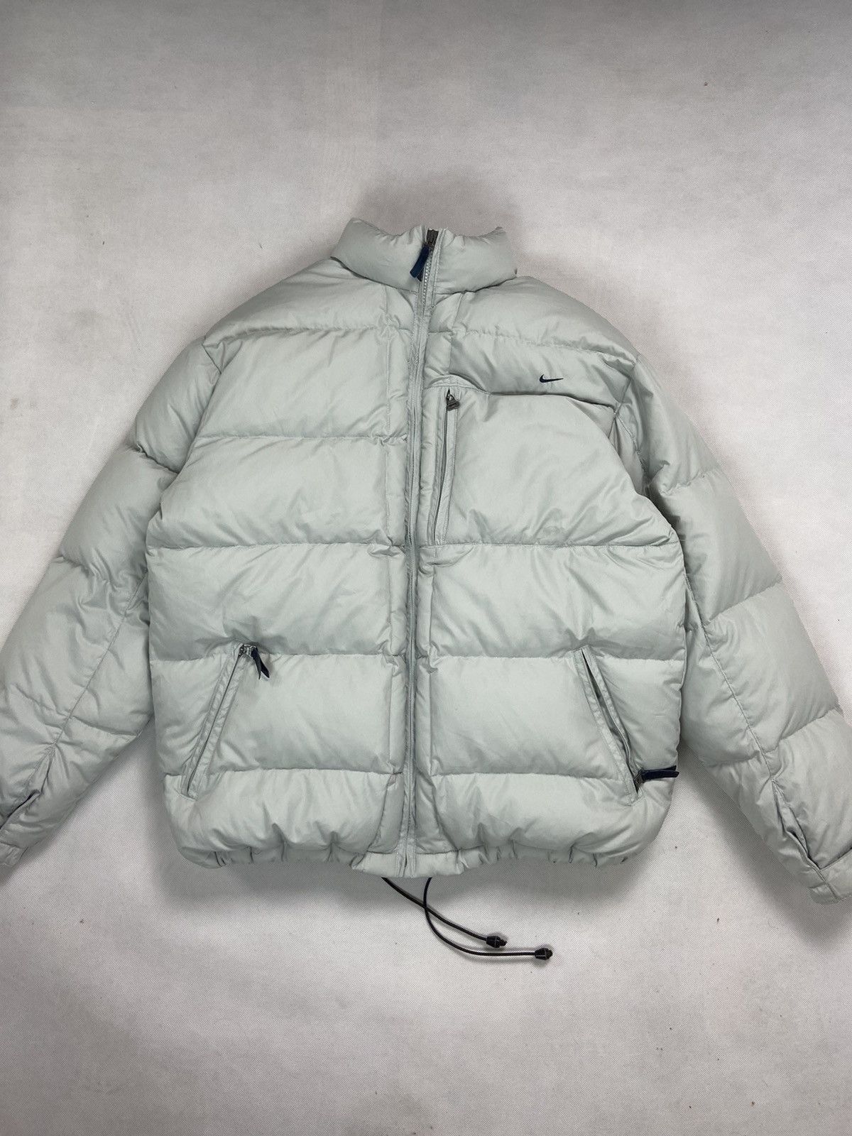 Nike × Vintage Nike Vintage Puffer Jacket ACG Swoosh 90s Streetwear Y2K Size US L / EU 52-54 / 3 - 2 Thumbnail
