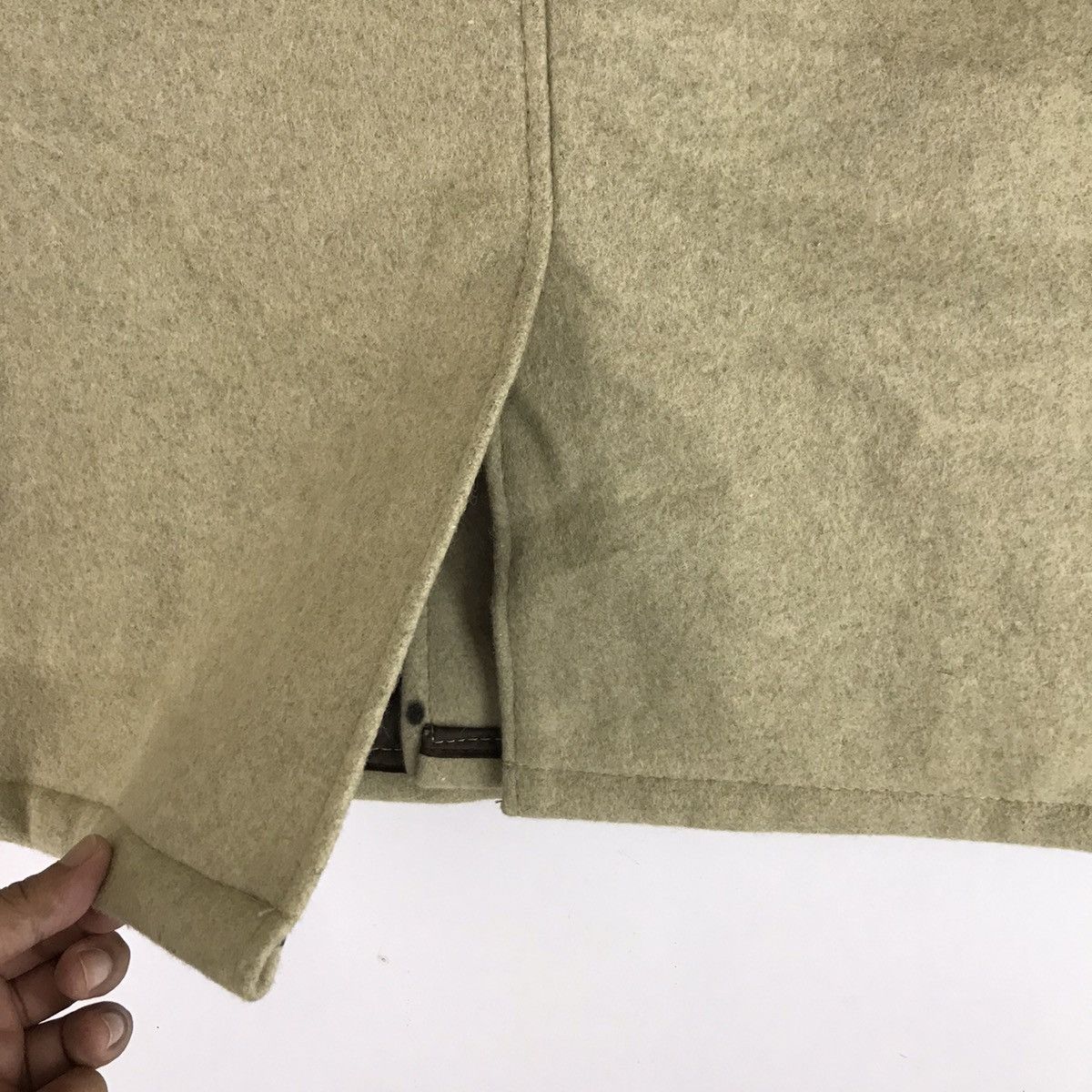 Schott Vintage Schott U.S.740N Wool Khaki Double Breast Jacket Size US S / EU 44-46 / 1 - 5 Thumbnail