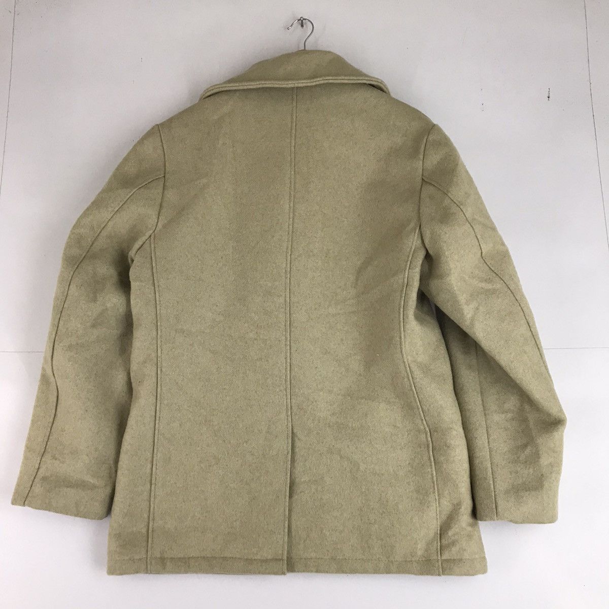 Schott Vintage Schott U.S.740N Wool Khaki Double Breast Jacket Size US S / EU 44-46 / 1 - 4 Thumbnail