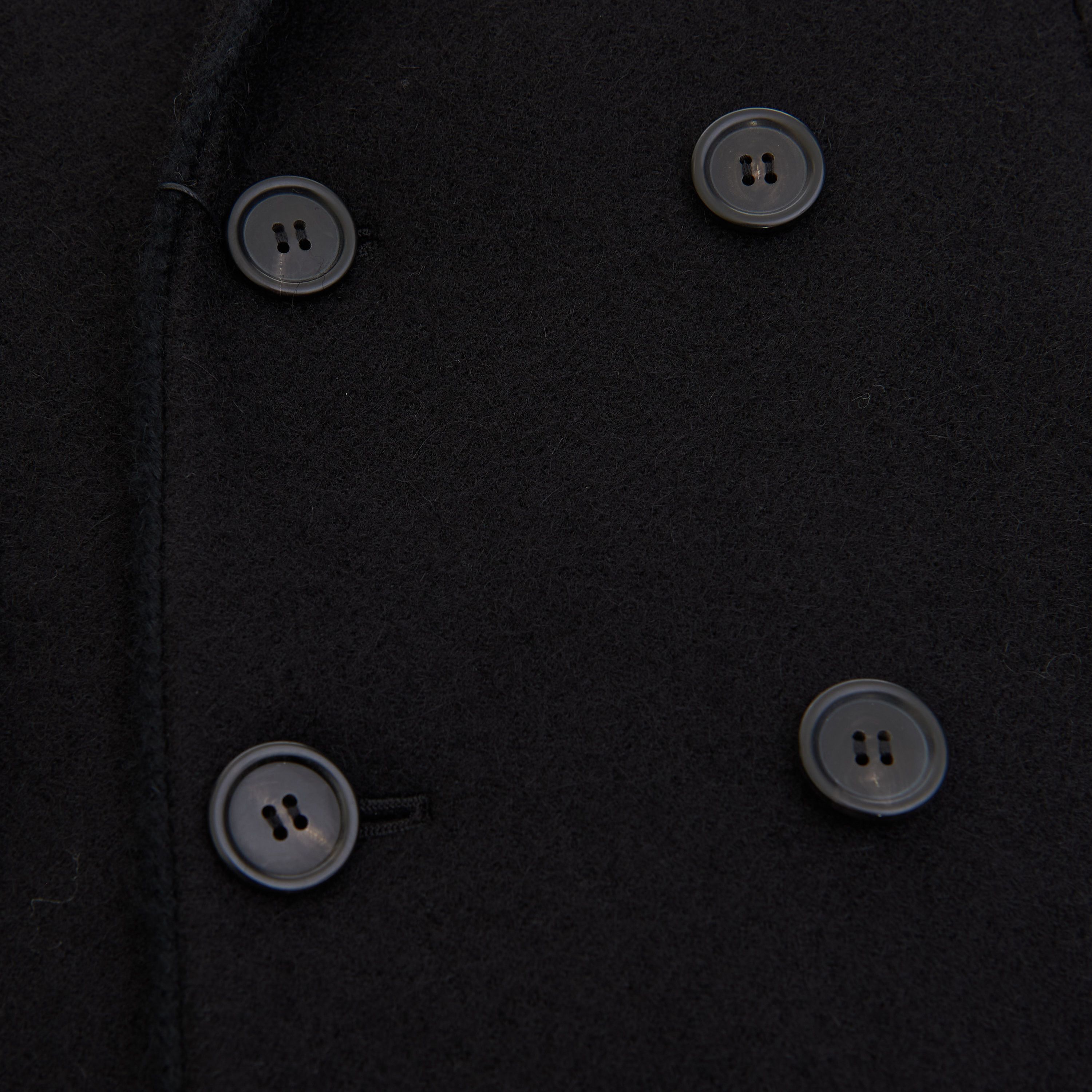 Saint Laurent Paris Slimfit Double Breasted Wool & Mohair Blend Coat Size US M / EU 48-50 / 2 - 15 Thumbnail