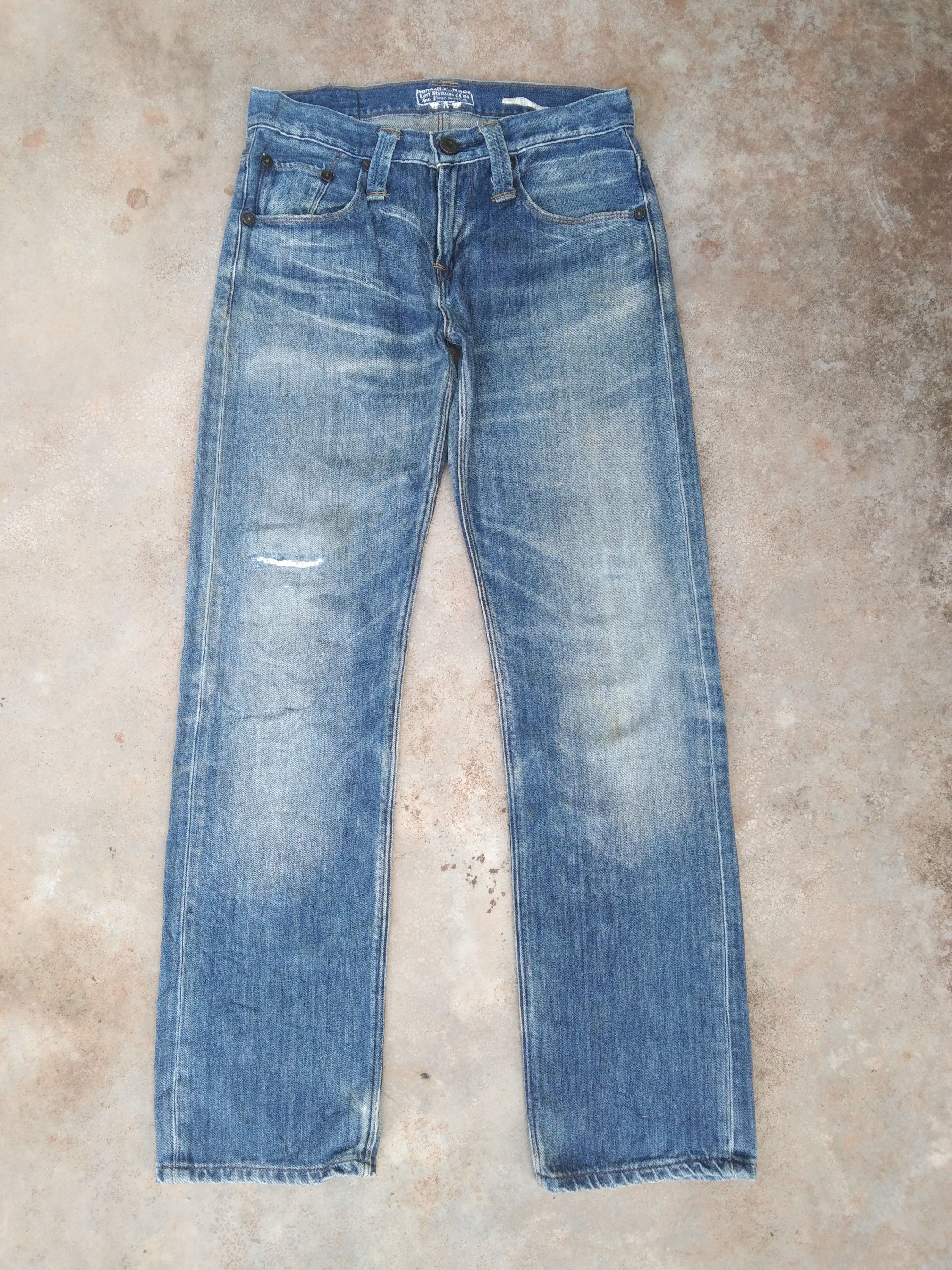Levi's Vintage Levi's Jeans Faded Blue Distressed Denim 29x31 Size US 29 - 1 Thumbnail