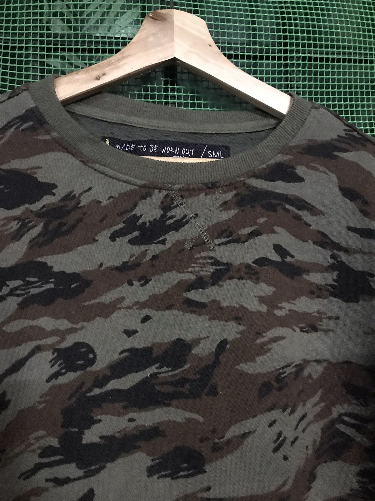 If Six Was Nine Camo Sweatshirt Crewneck Pullover Size US M / EU 48-50 / 2 - 3 Thumbnail