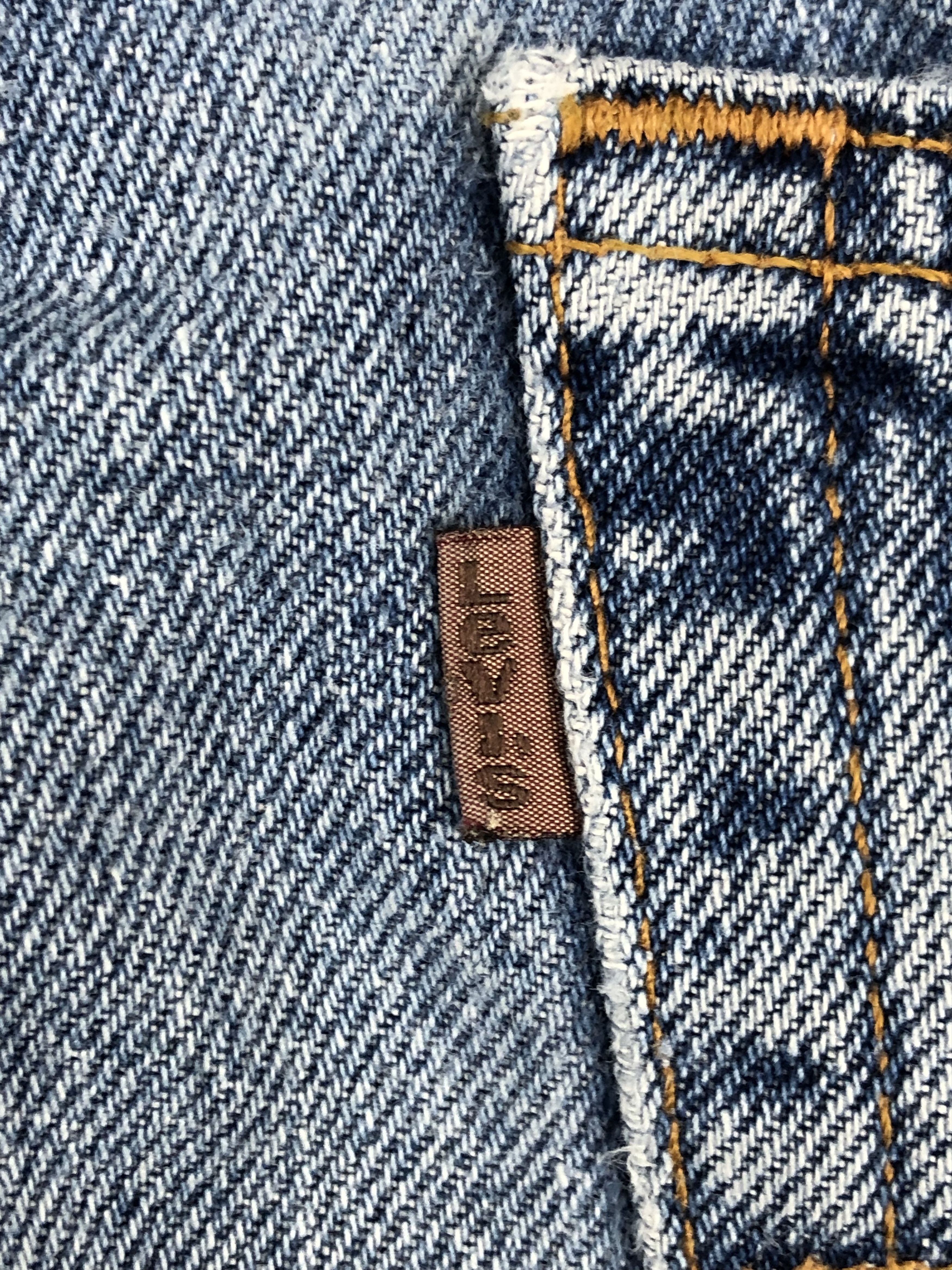 Levi's Vintage 90s Levis 540 Faded Blue Jeans DP1489 Size US 37 - 6 Thumbnail