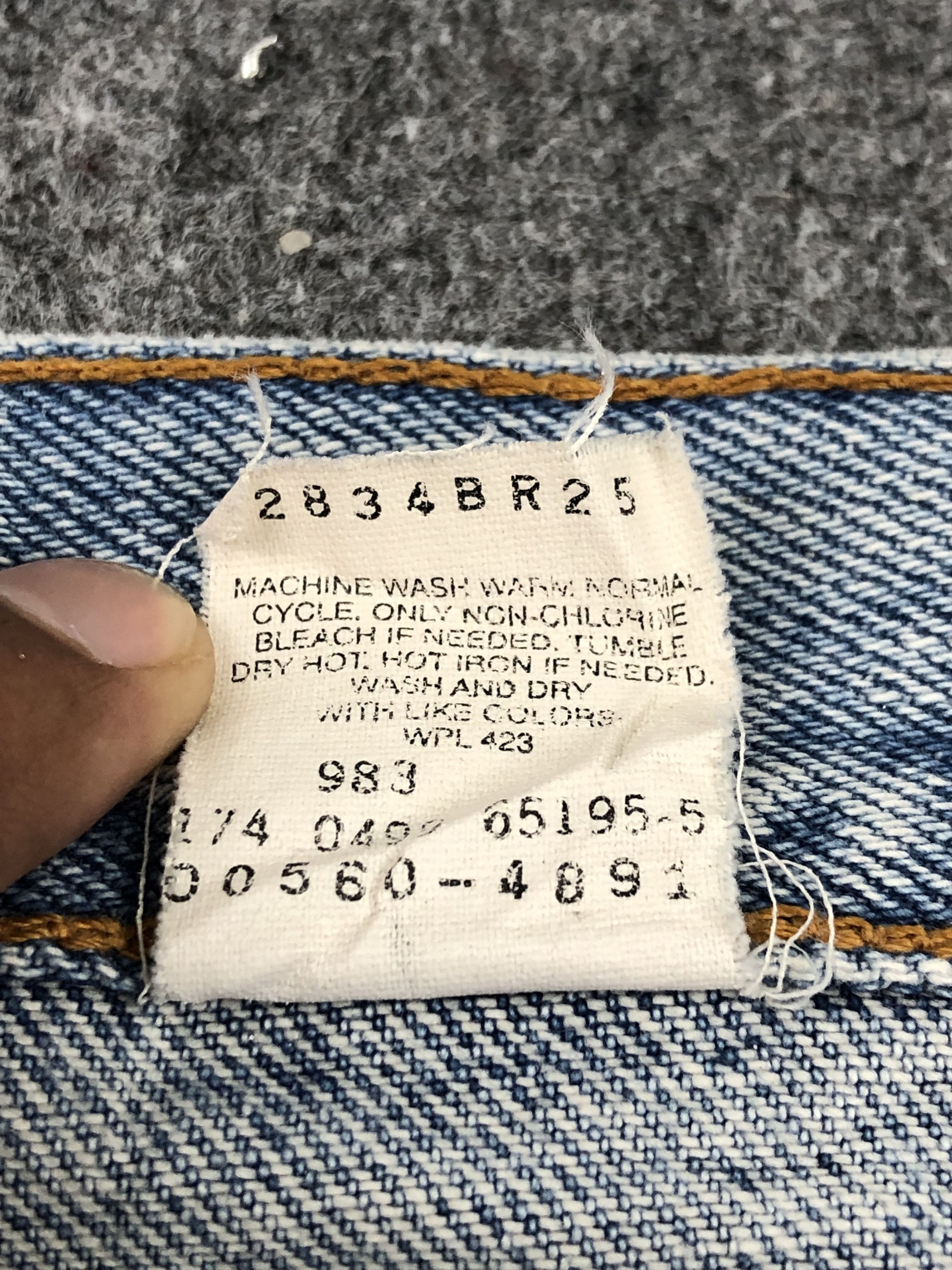 Levi's Vintage 90s Levis 560 Light Wash Jeans DP1485 Size US 32 / EU 48 - 8 Thumbnail
