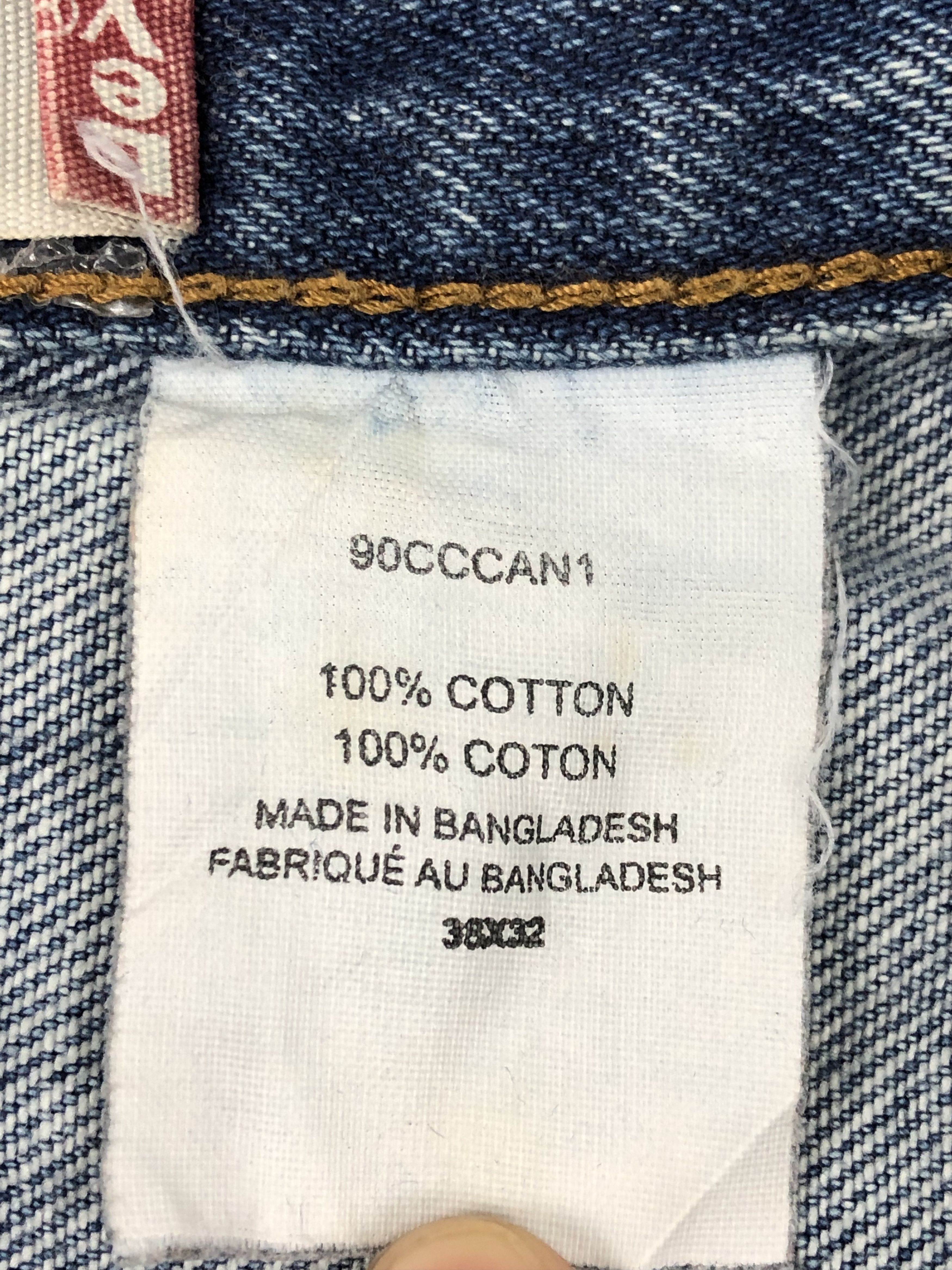 Levi's Vintage Levis 550 Jeans DP1482 Size US 38 / EU 54 - 8 Thumbnail
