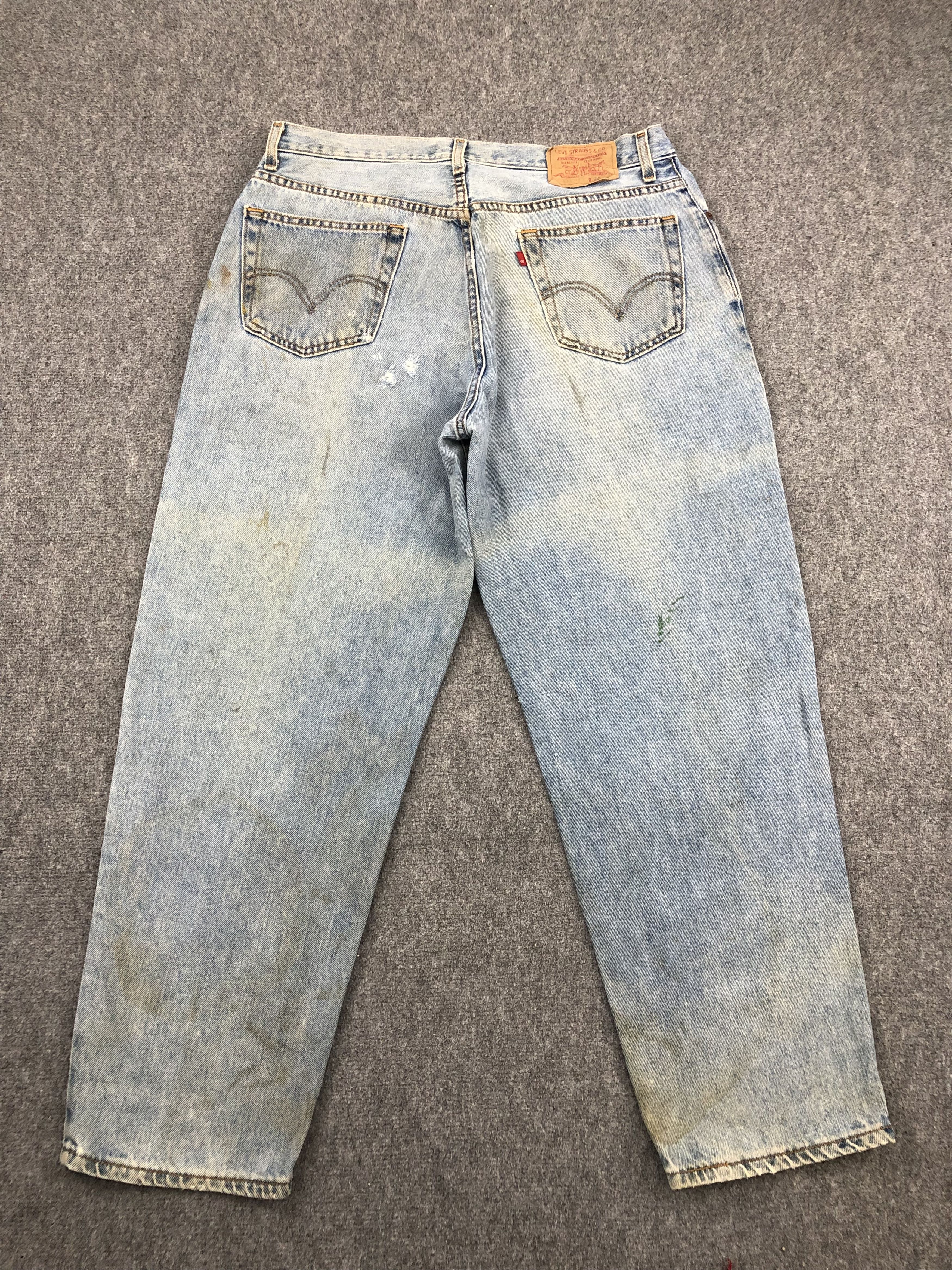 Levi's Dirty Blue Vintage Levis 560 Jeans DP1481 Size US 36 / EU 52 - 3 Thumbnail