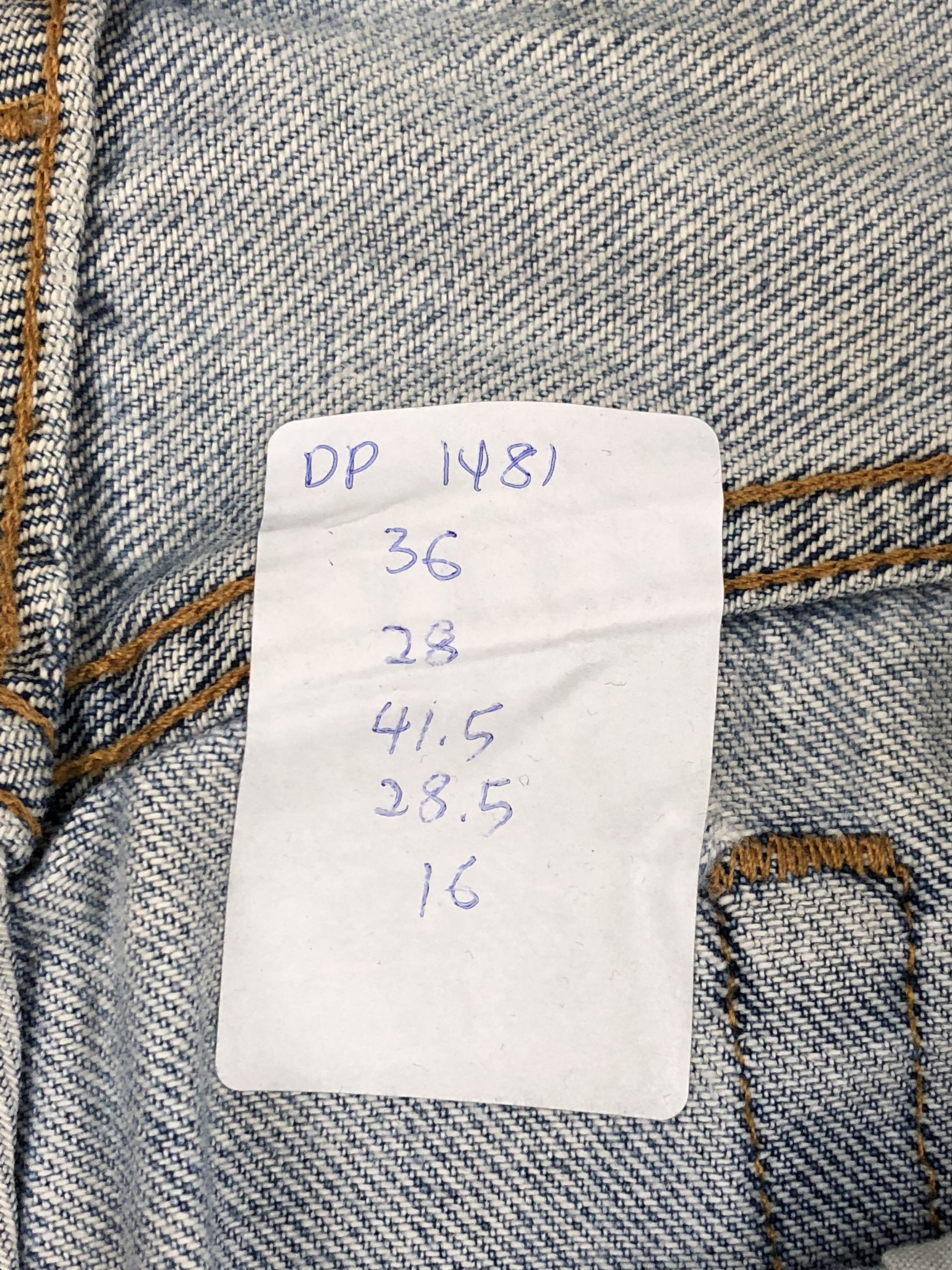 Levi's Dirty Blue Vintage Levis 560 Jeans DP1481 Size US 36 / EU 52 - 13 Thumbnail