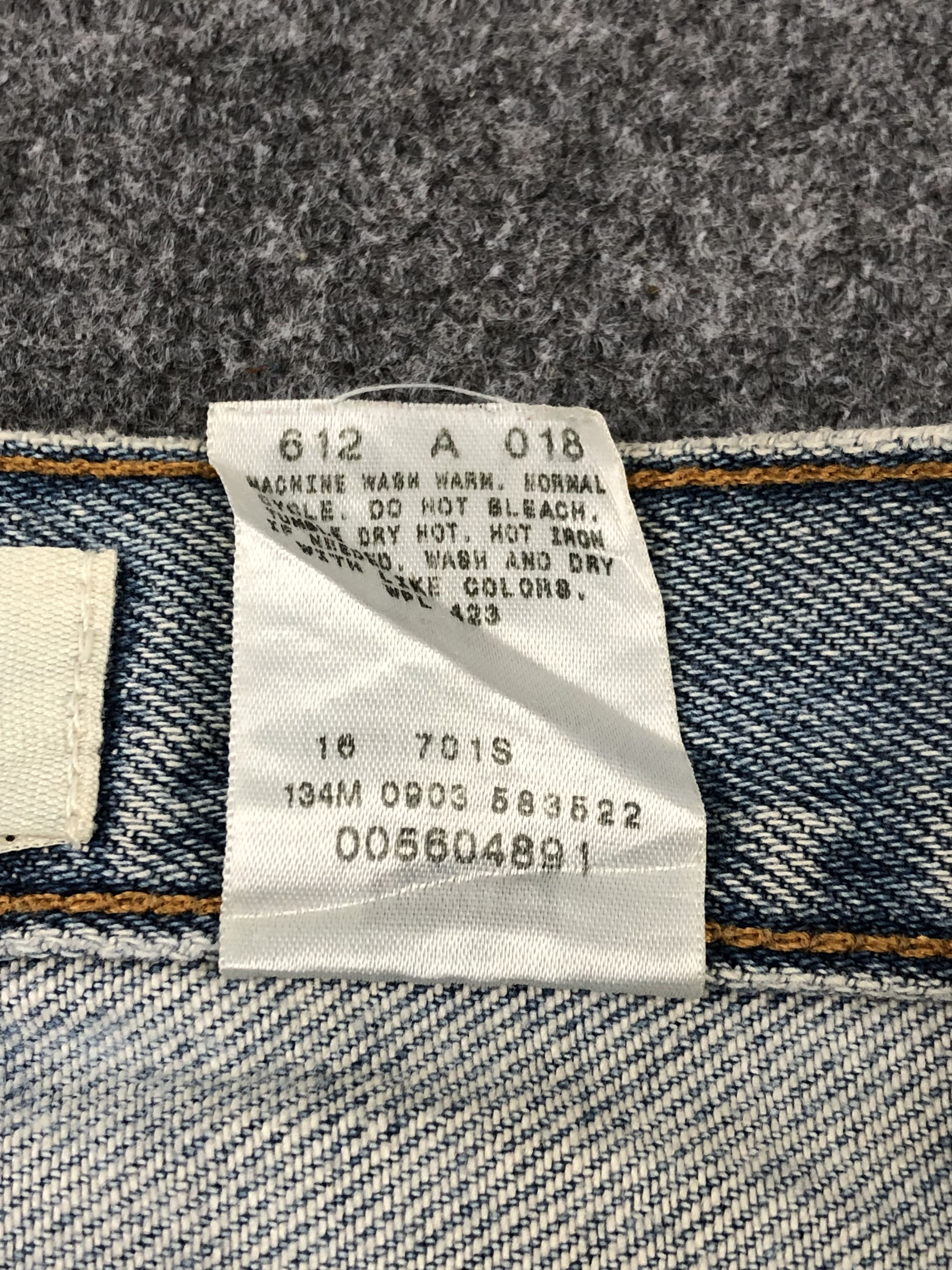 Levi's Dirty Blue Vintage Levis 560 Jeans DP1481 Size US 36 / EU 52 - 7 Thumbnail