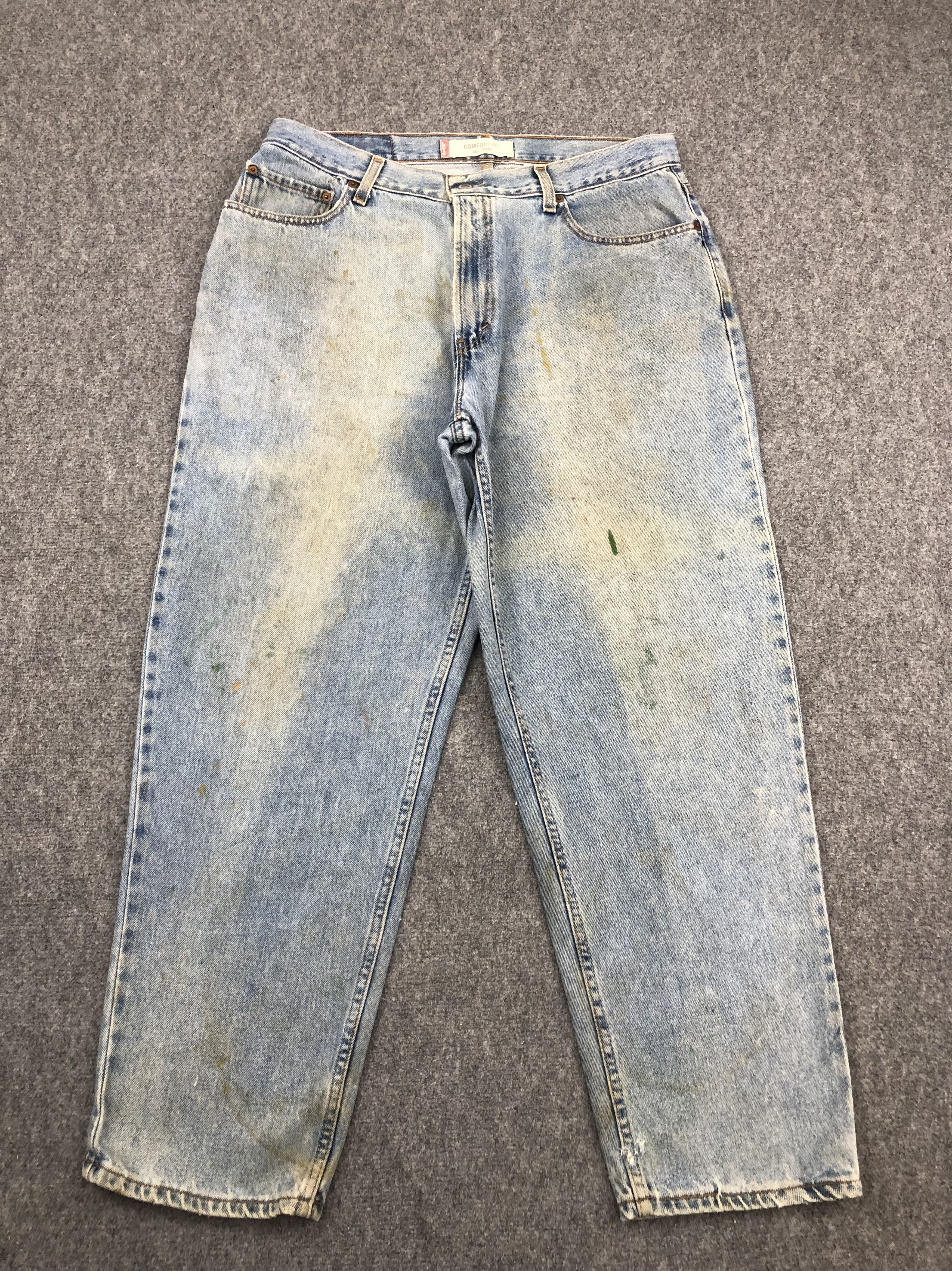 Levi's Dirty Blue Vintage Levis 560 Jeans DP1481 Size US 36 / EU 52 - 1 Thumbnail
