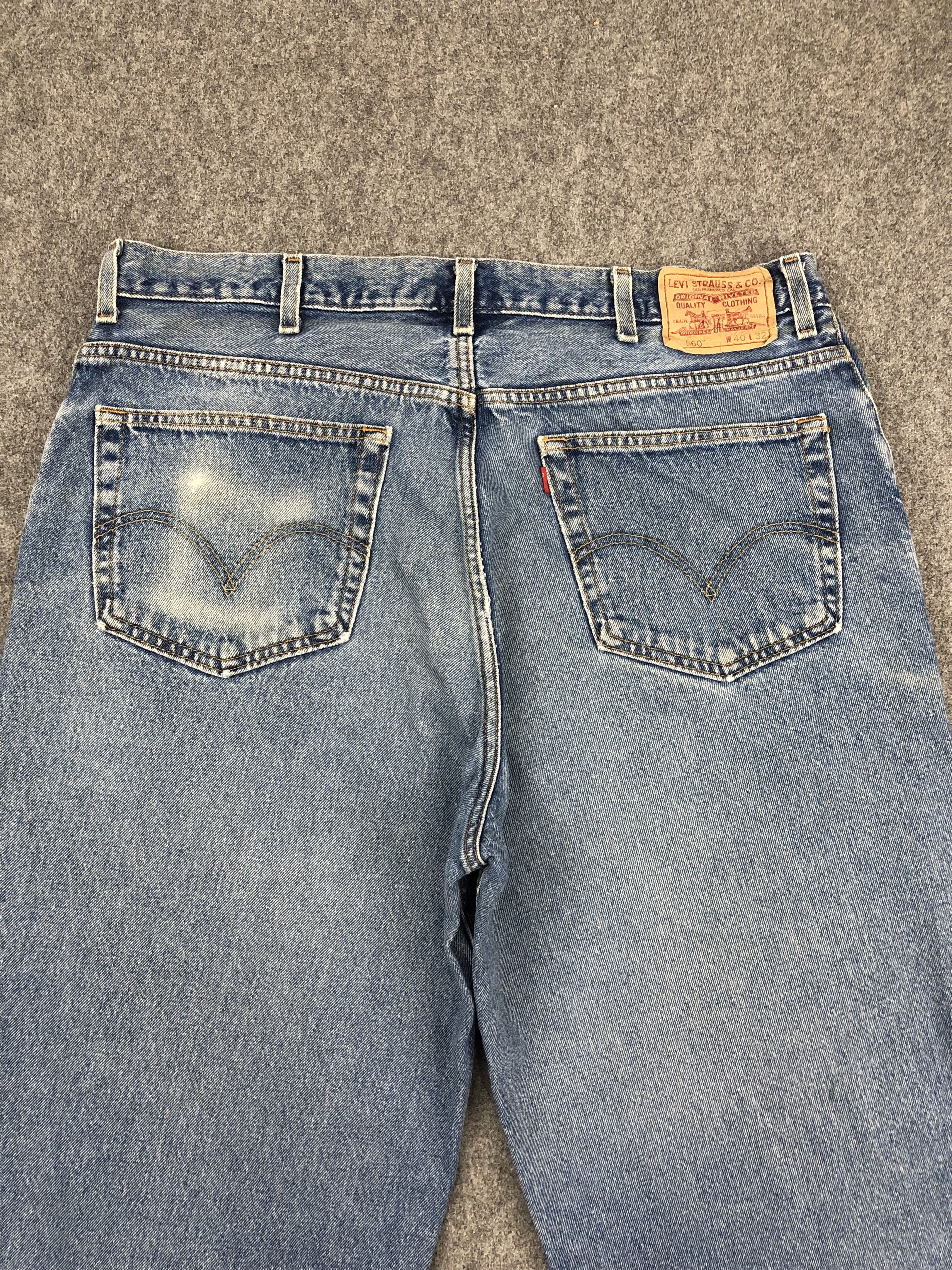 Levi's Vintage Levis 560 Denim DP1477 Size US 39 - 4 Thumbnail