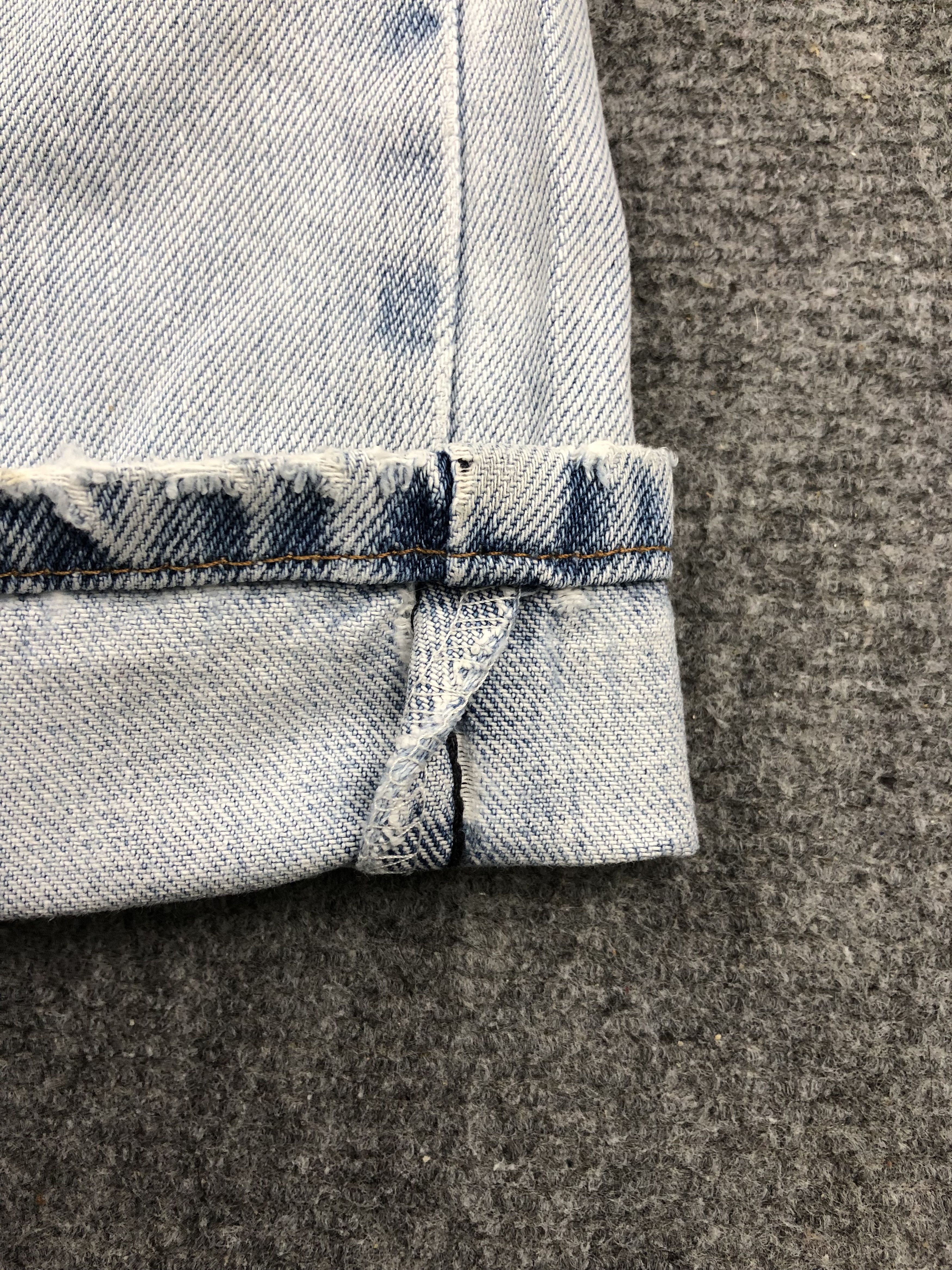Levi's Light Wash Vintage Levis 505 Jeans DP1476 Size US 36 / EU 52 - 10 Thumbnail