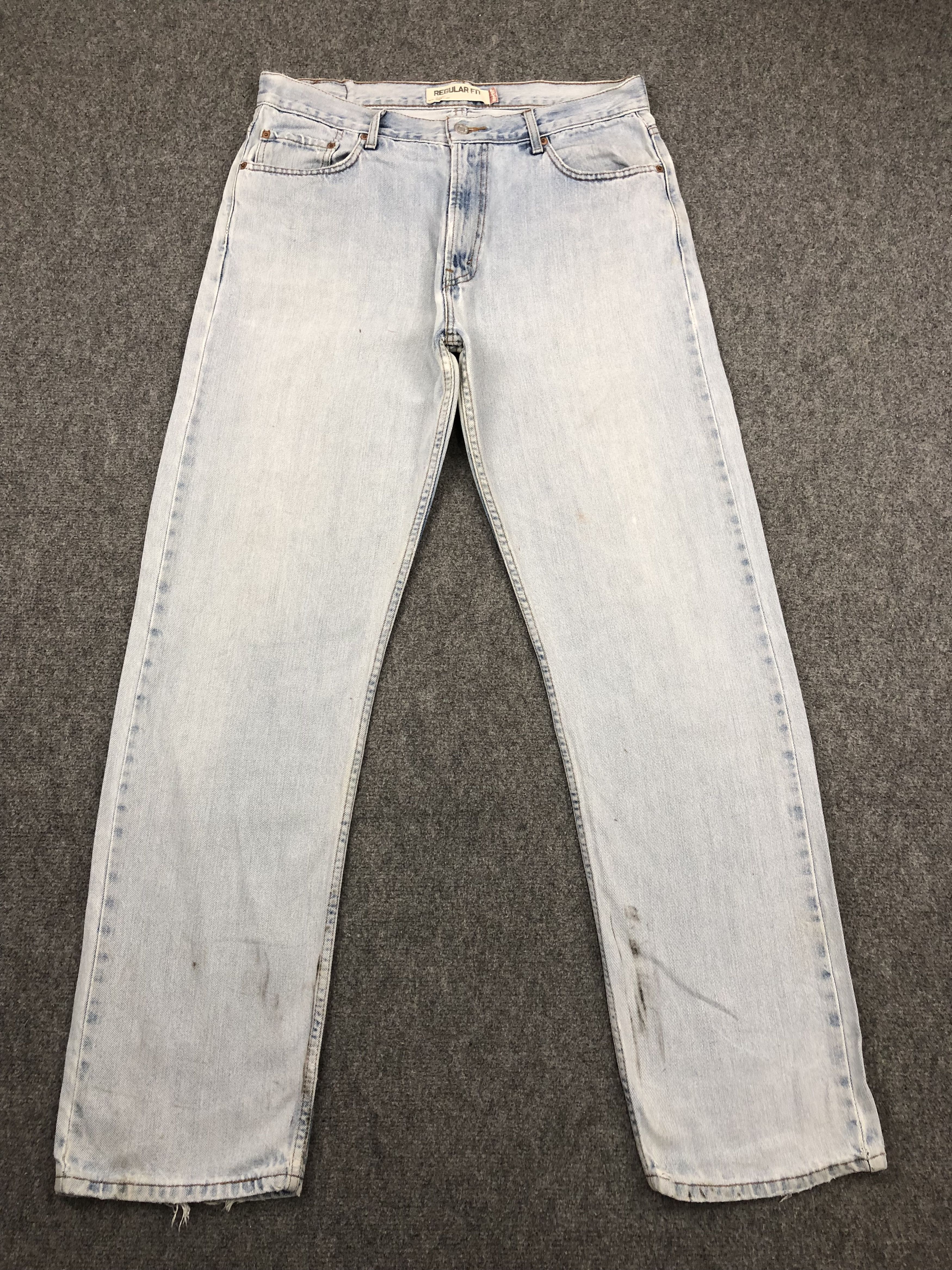 Levi's Light Wash Vintage Levis 505 Jeans DP1476 Size US 36 / EU 52 - 1 Thumbnail