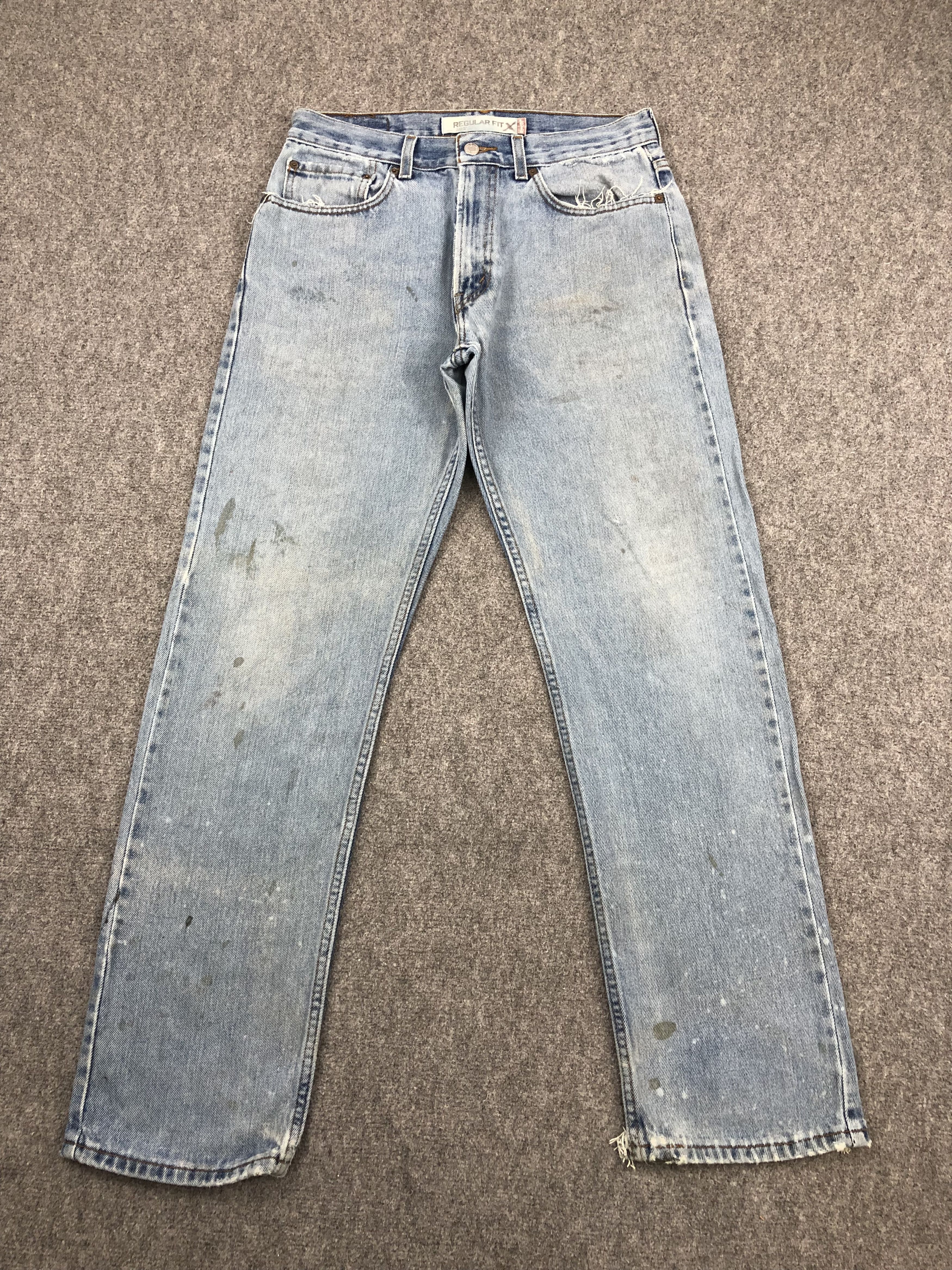 Levi's Vintage Levis 505 Faded Blue Jeans DP1474 Size US 31 - 1 Preview
