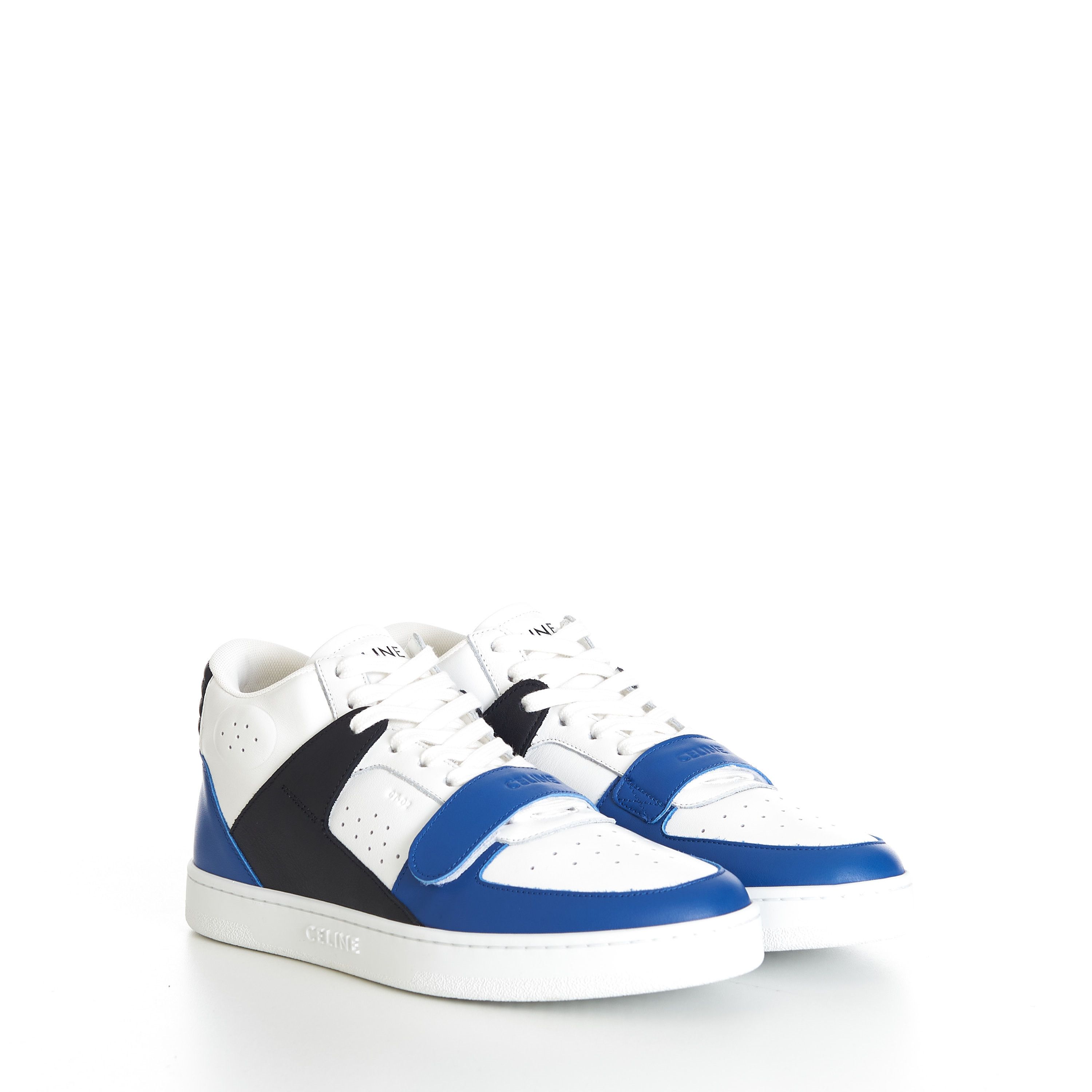 Celine CT-02 Celine Trainer Mid Sneaker With Scratch In Calfskin Size US 9 / EU 42 - 2 Thumbnail