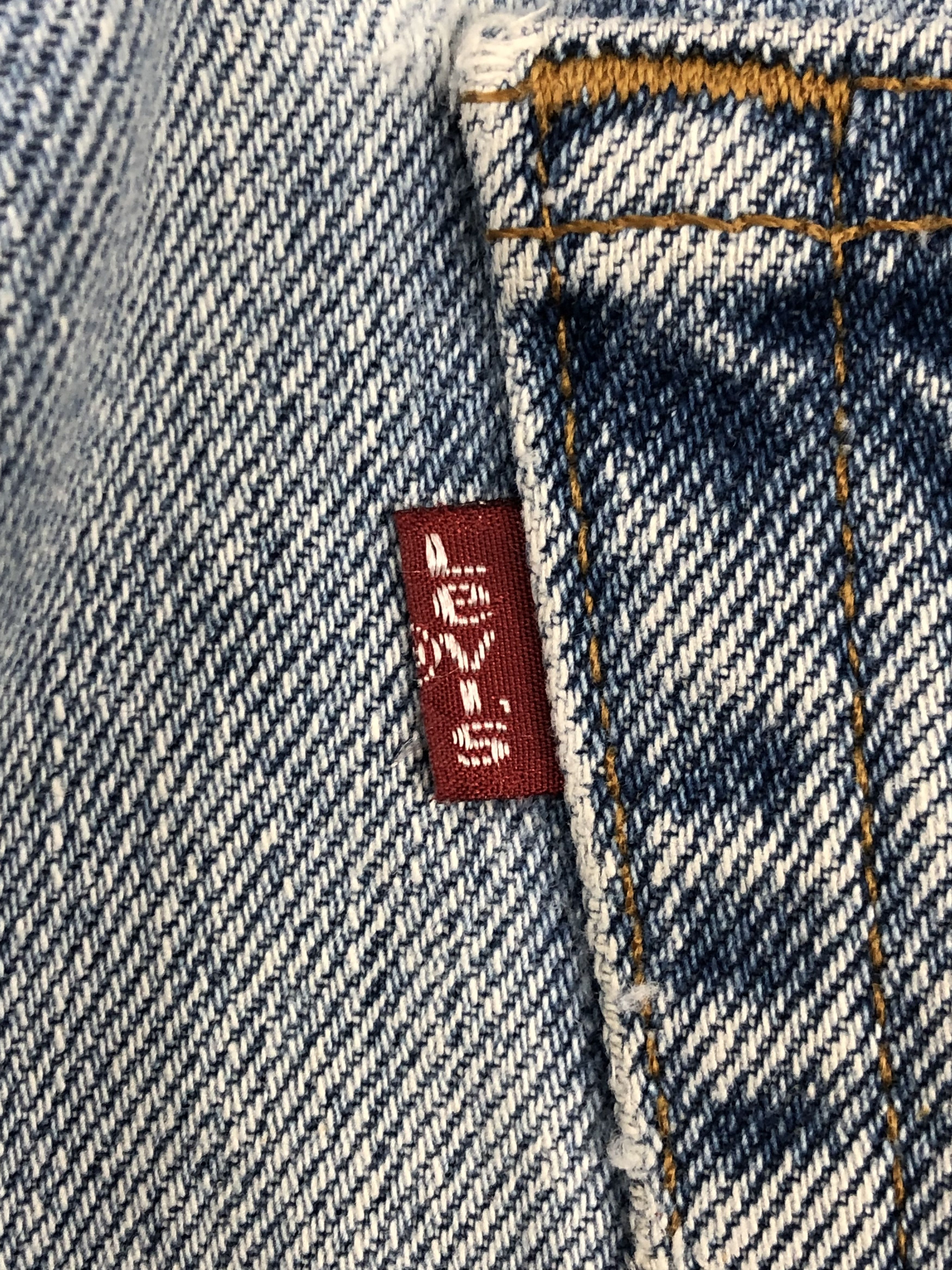 Levi's Vintage 90s Levis 505 Light Wash Jeans DP1505 Size US 38 / EU 54 - 6 Thumbnail