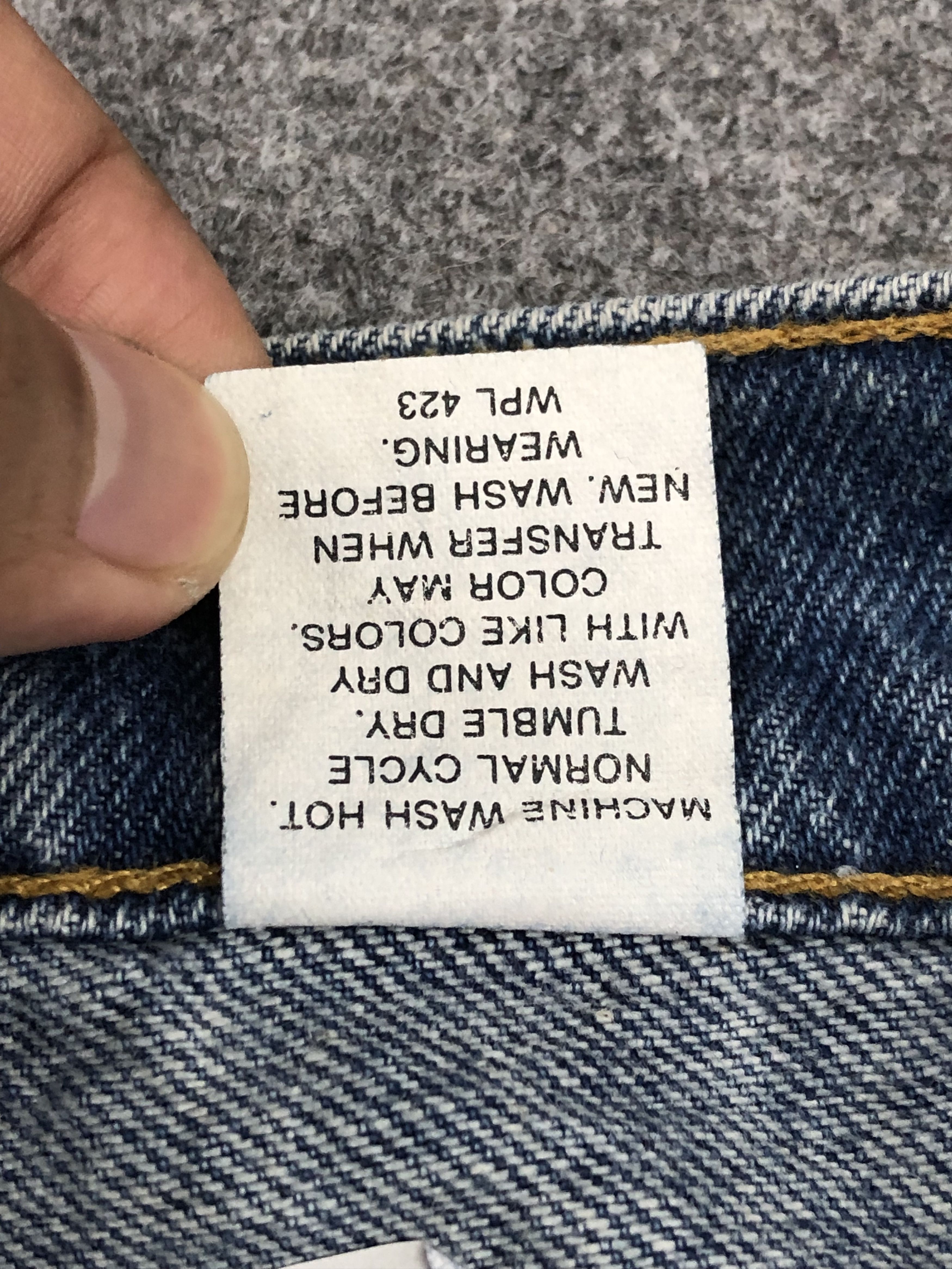 Levi's × Vintage Faded Blue Vintage Levis 505 Jeans DP1504 Size US 34 / EU 50 - 8 Thumbnail
