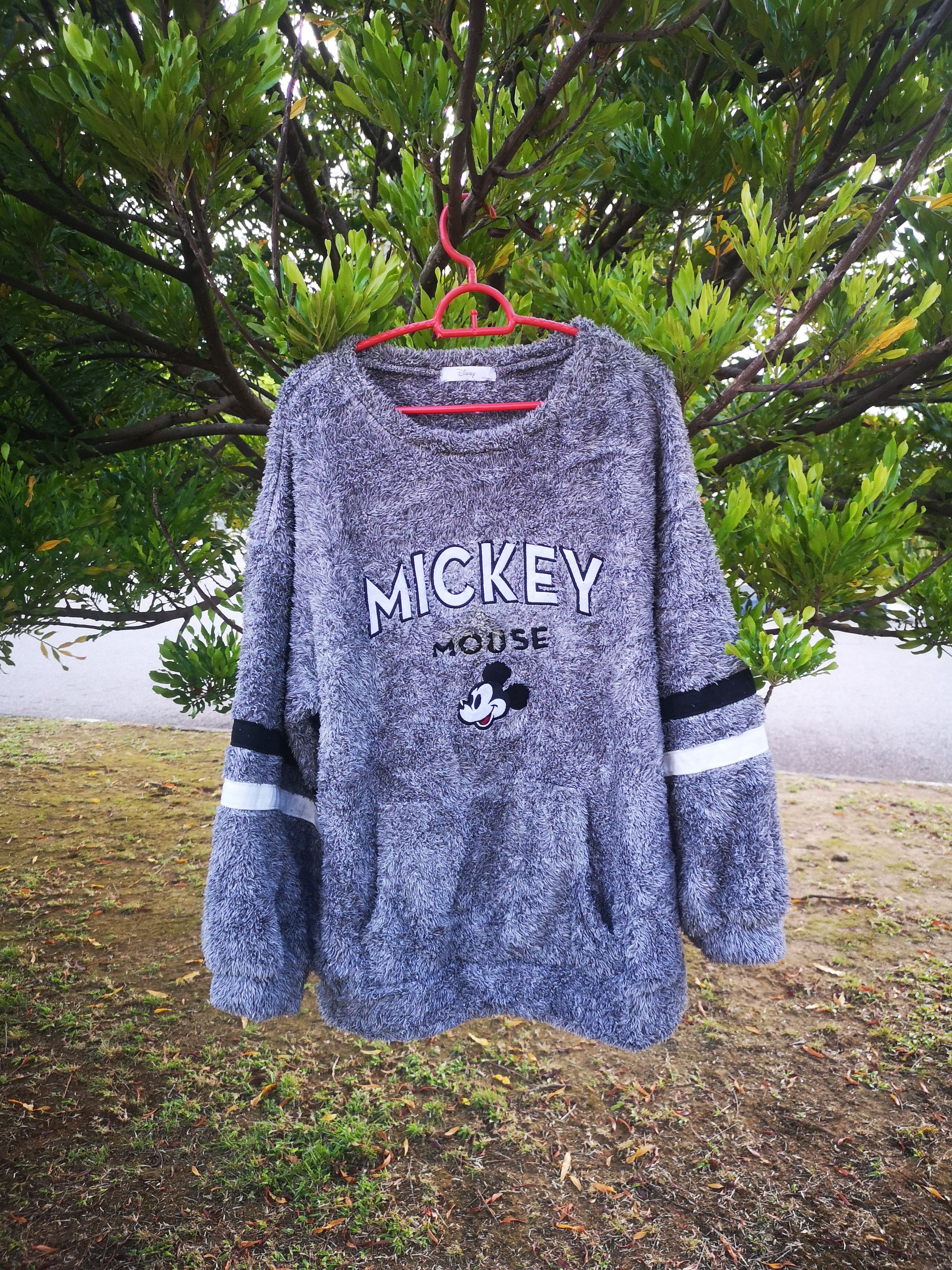 Disney × Mickey Mouse 🔥Mickey Mouse Faux Fur Fleece Size US M / EU 48-50 / 2 - 1 Thumbnail