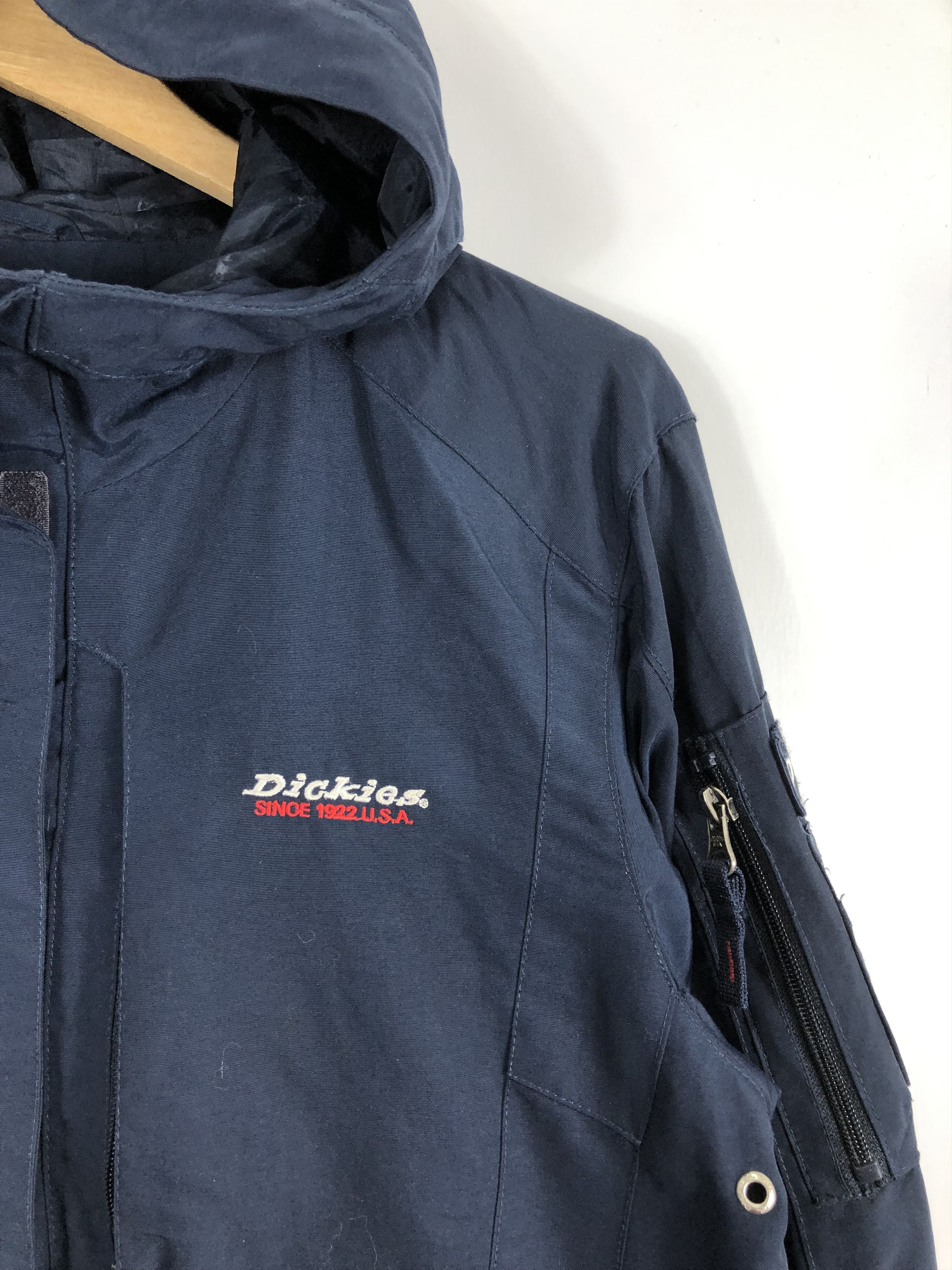 Dickies Vintage Dickies Hoodie Windbreaker Jacket J0610 Size US S / EU 44-46 / 1 - 8 Thumbnail
