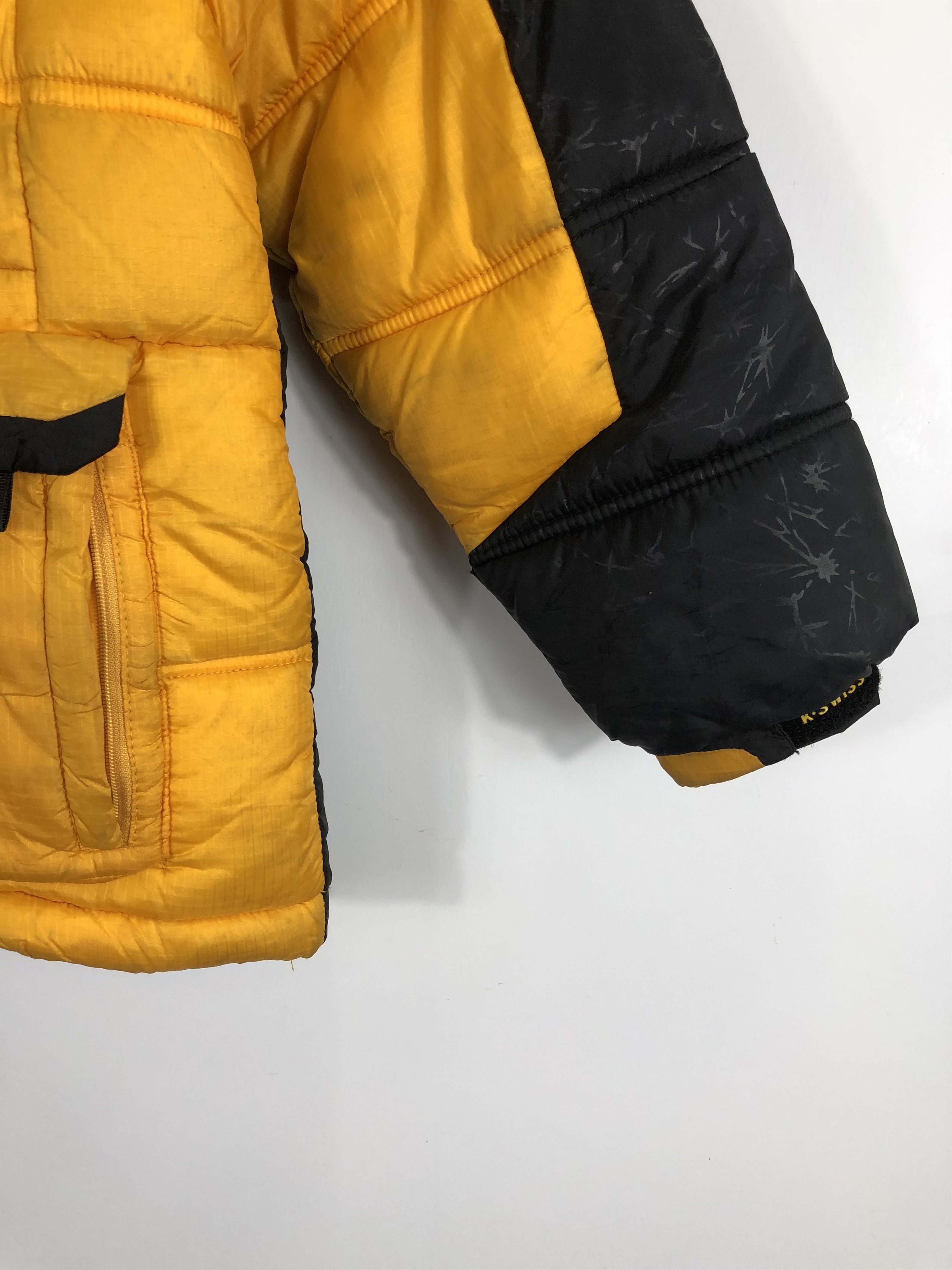 K-Swiss Vintage K Swiss Puffer Hoodie Jacket J0614 Size US S / EU 44-46 / 1 - 6 Thumbnail