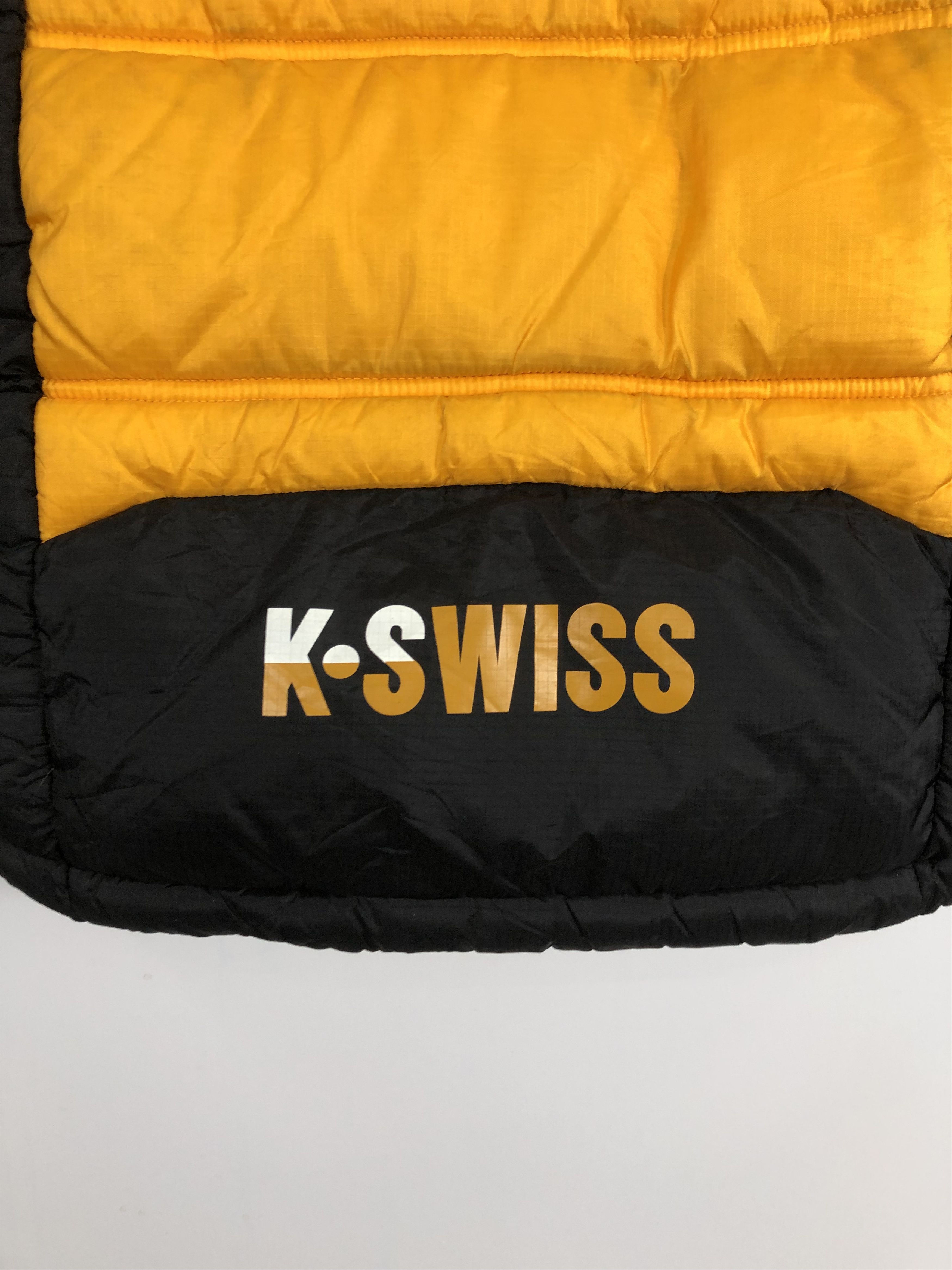 K-Swiss Vintage K Swiss Puffer Hoodie Jacket J0614 Size US S / EU 44-46 / 1 - 18 Thumbnail