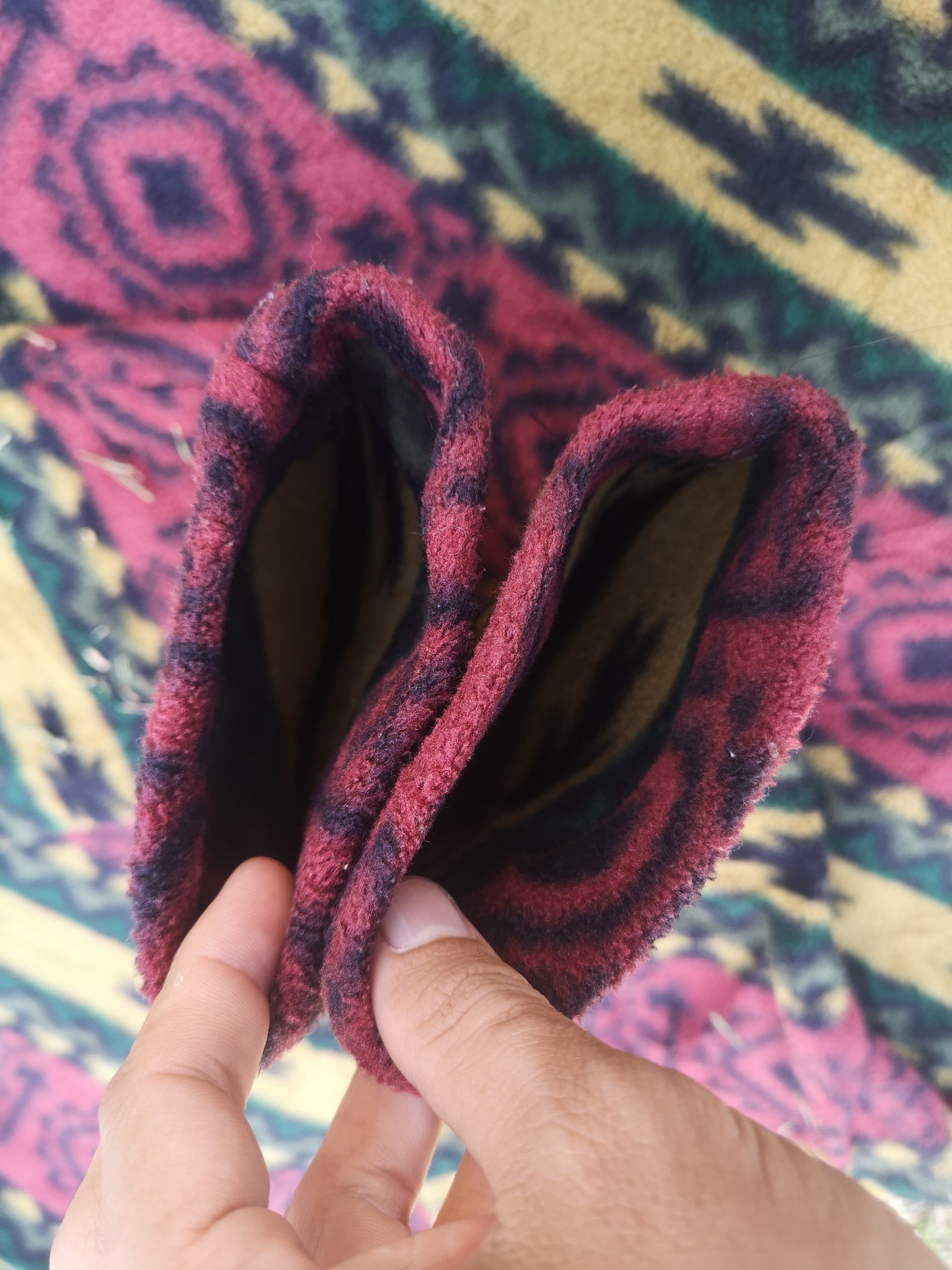 Vintage × Woolrich Woolen Mills 🔥Vintage Woolrich Navajo fleece Hoodie Multicolour Size US M / EU 48-50 / 2 - 7 Thumbnail