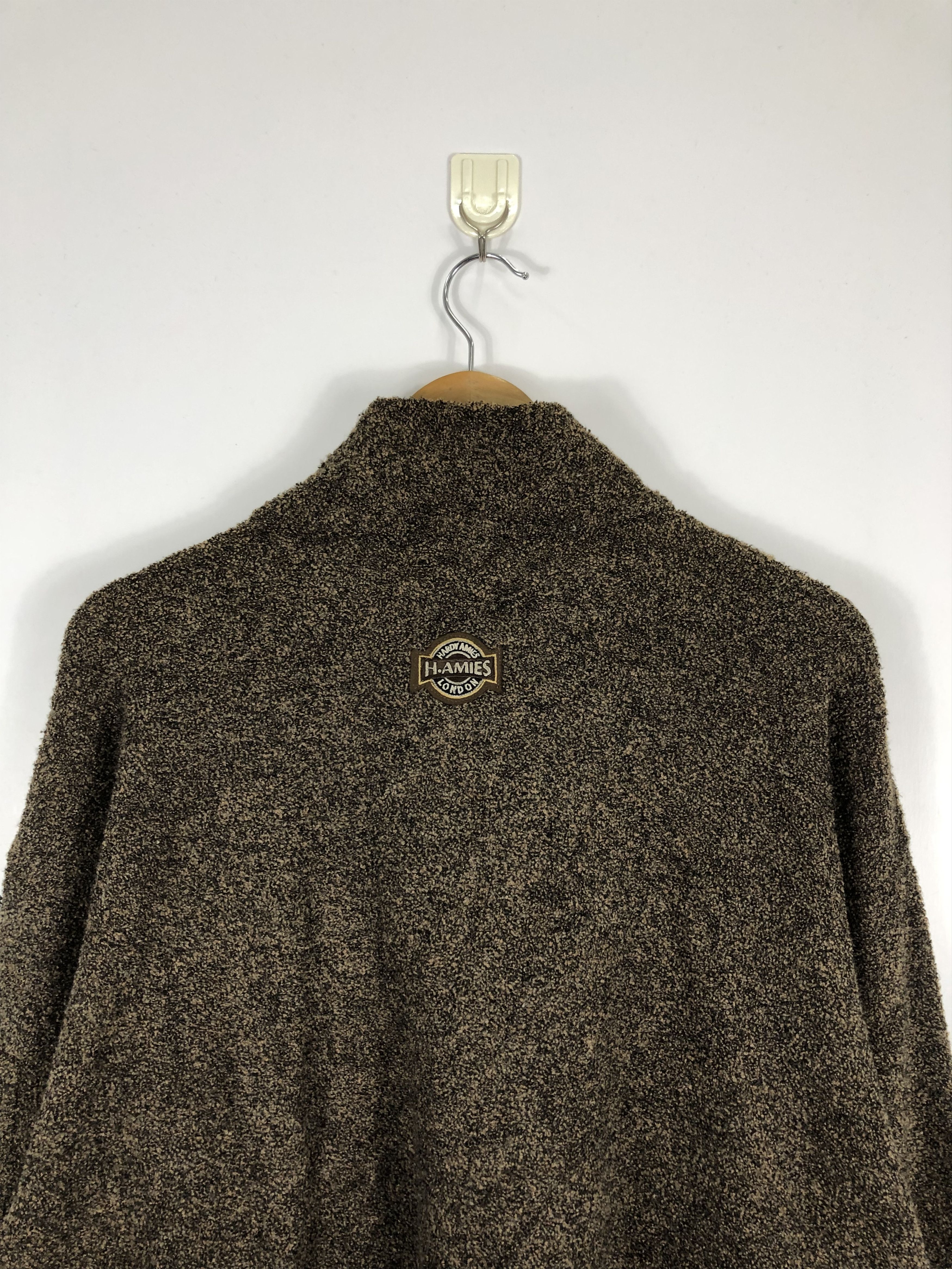 Hardy Amies Vintage Hardy Amies Half Zipper Jacket J0622 Size US L / EU 52-54 / 3 - 4 Thumbnail