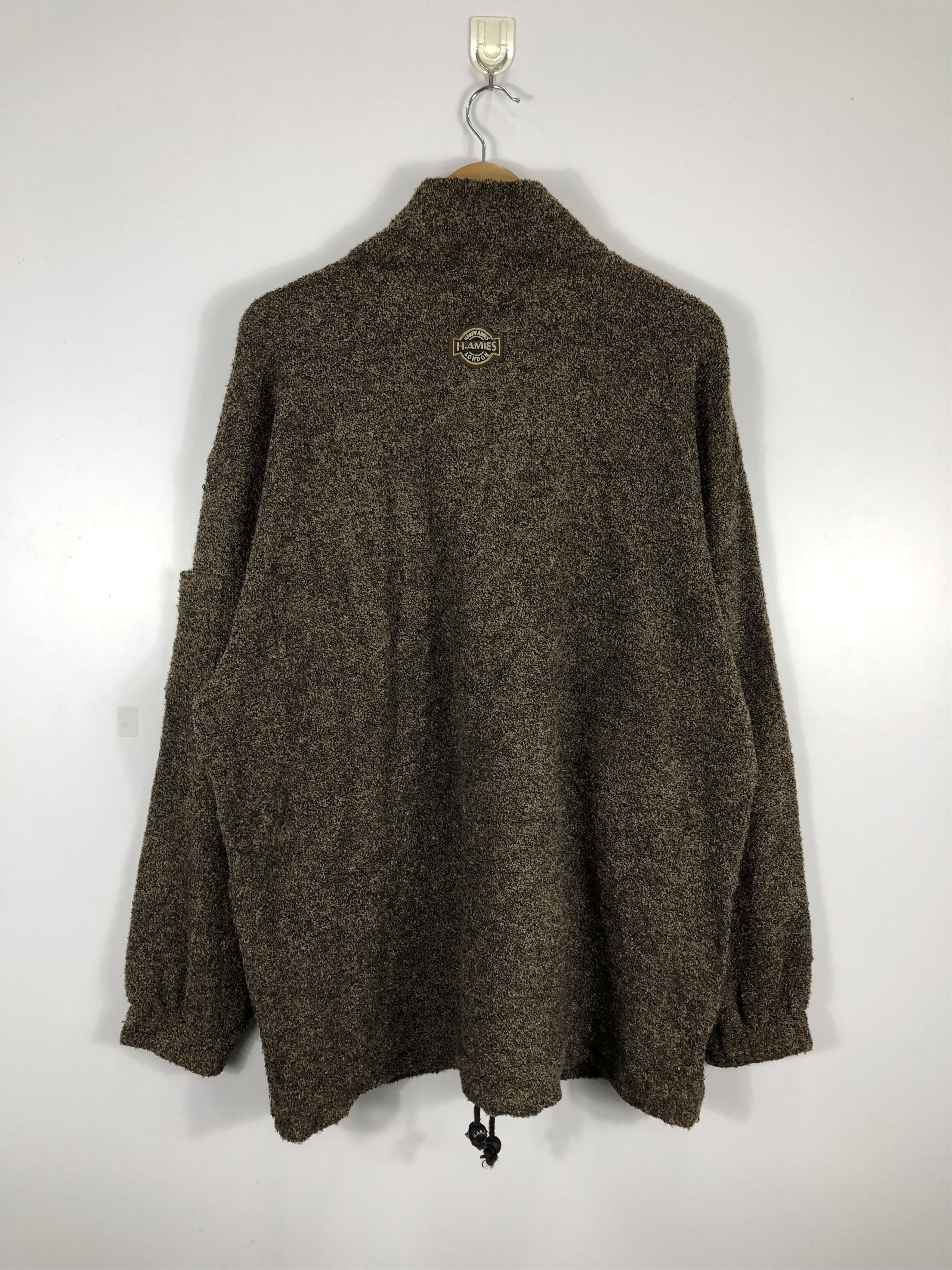 Hardy Amies Vintage Hardy Amies Half Zipper Jacket J0622 Size US L / EU 52-54 / 3 - 3 Thumbnail