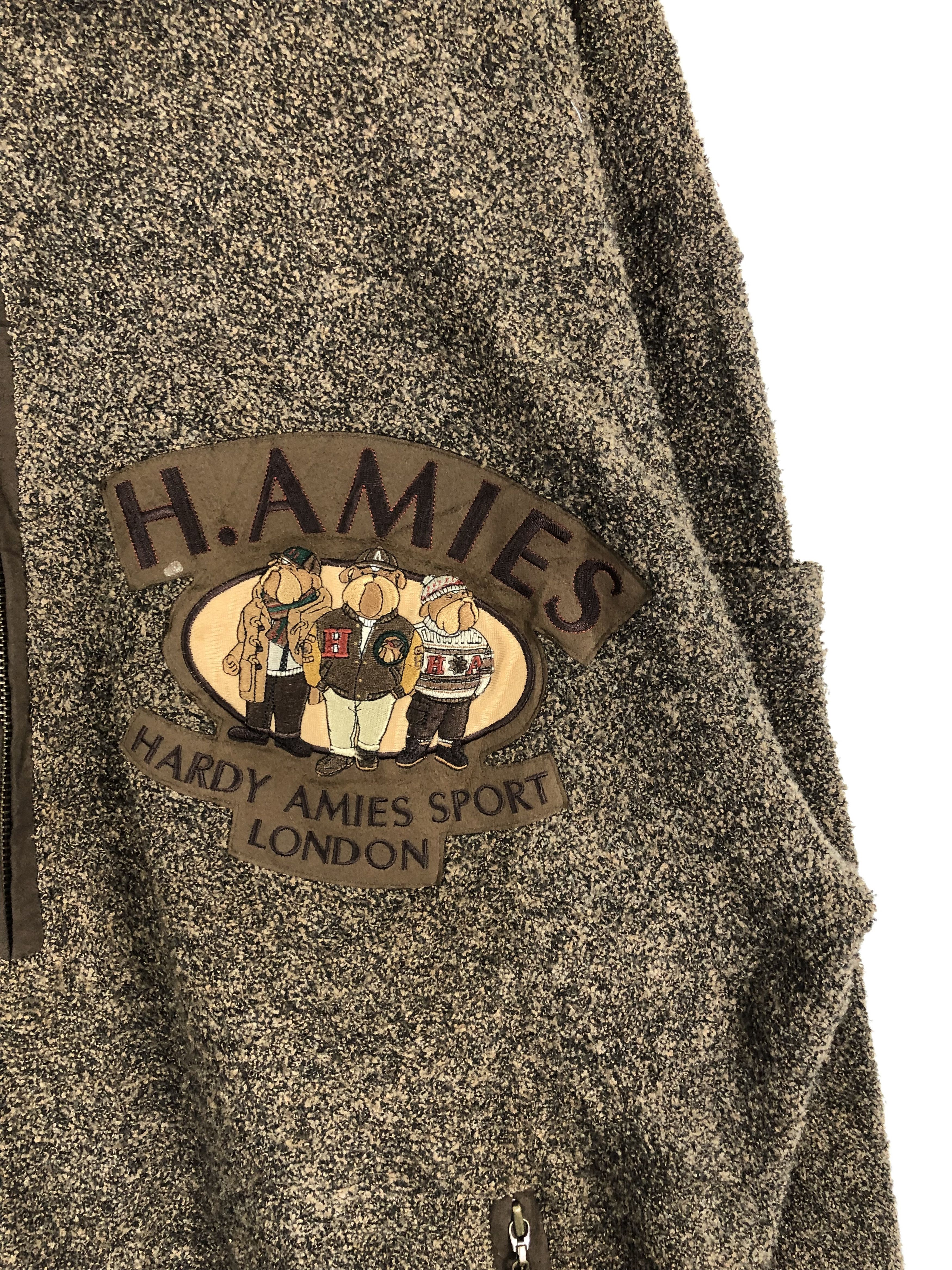 Hardy Amies Vintage Hardy Amies Half Zipper Jacket J0622 Size US L / EU 52-54 / 3 - 7 Thumbnail