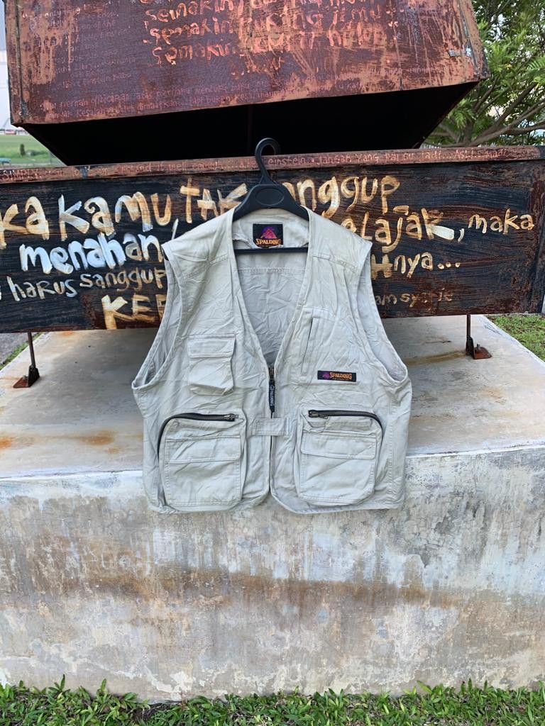 Spalding 🔥Vintage Spalding Vest multi Pocket Size US M / EU 48-50 / 2 - 1 Thumbnail