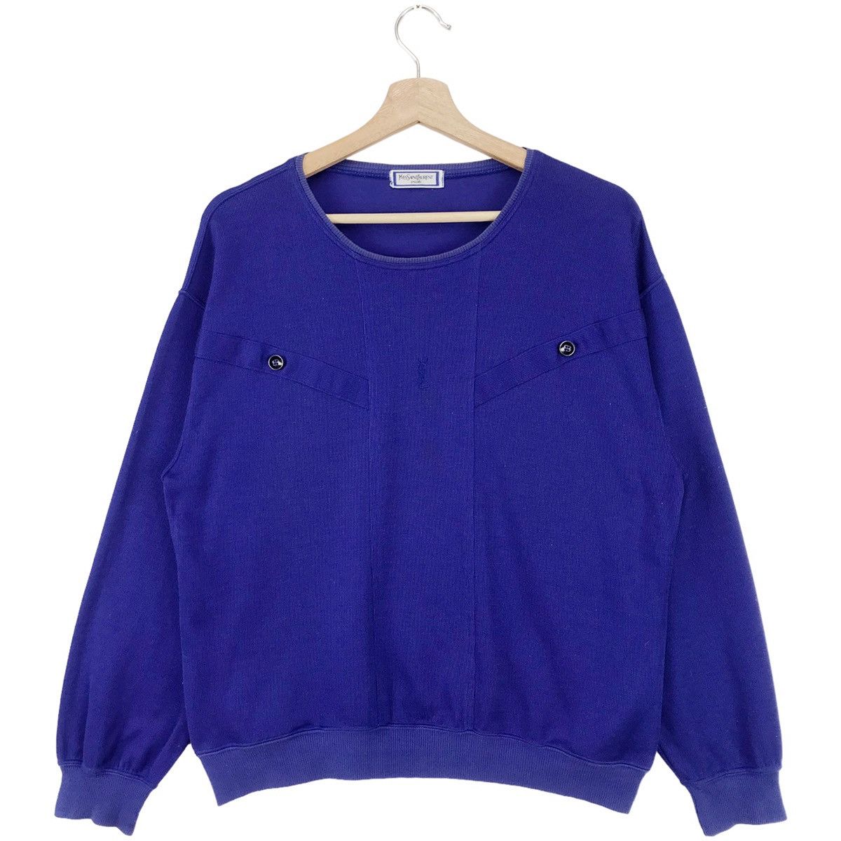 Yves Saint Laurent Tricots Cropped Sweatshirts
