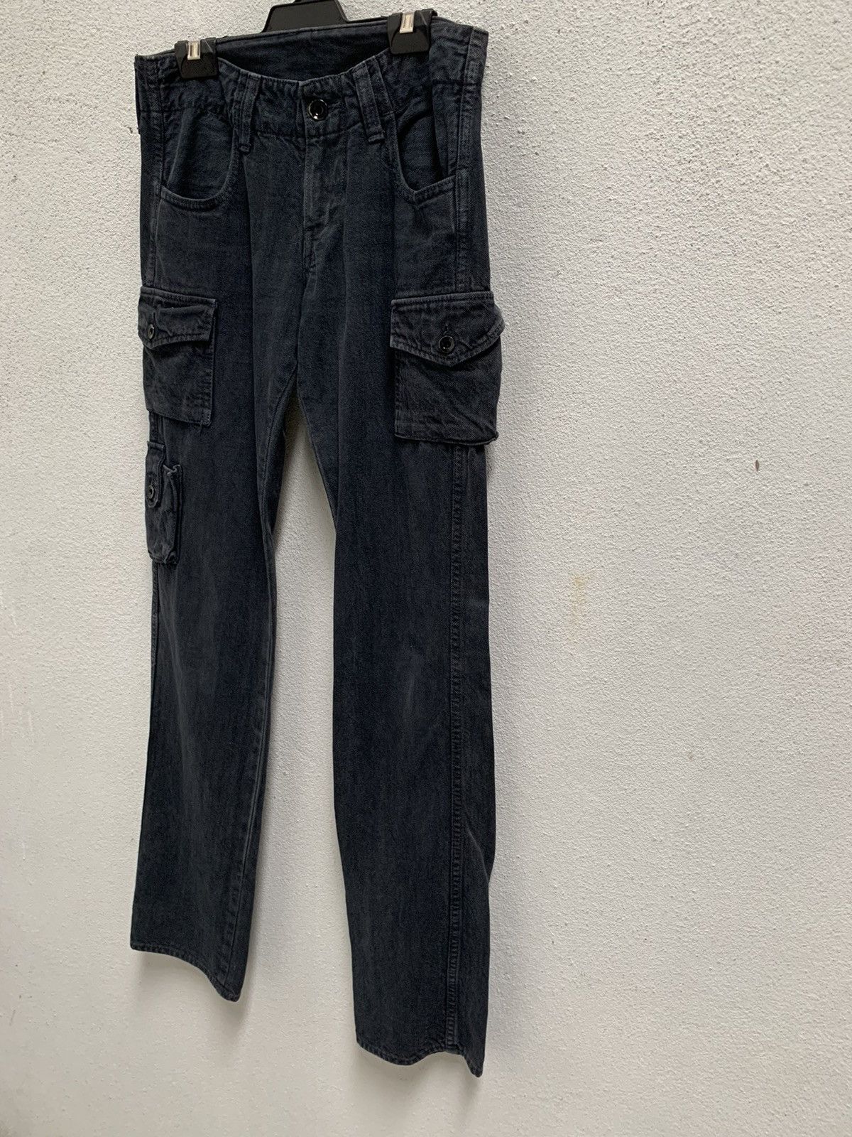 Japanese Brand Johnbull Kojima Japan Cargo Denim Pants Size 28" / US 6 / IT 42 - 5 Thumbnail