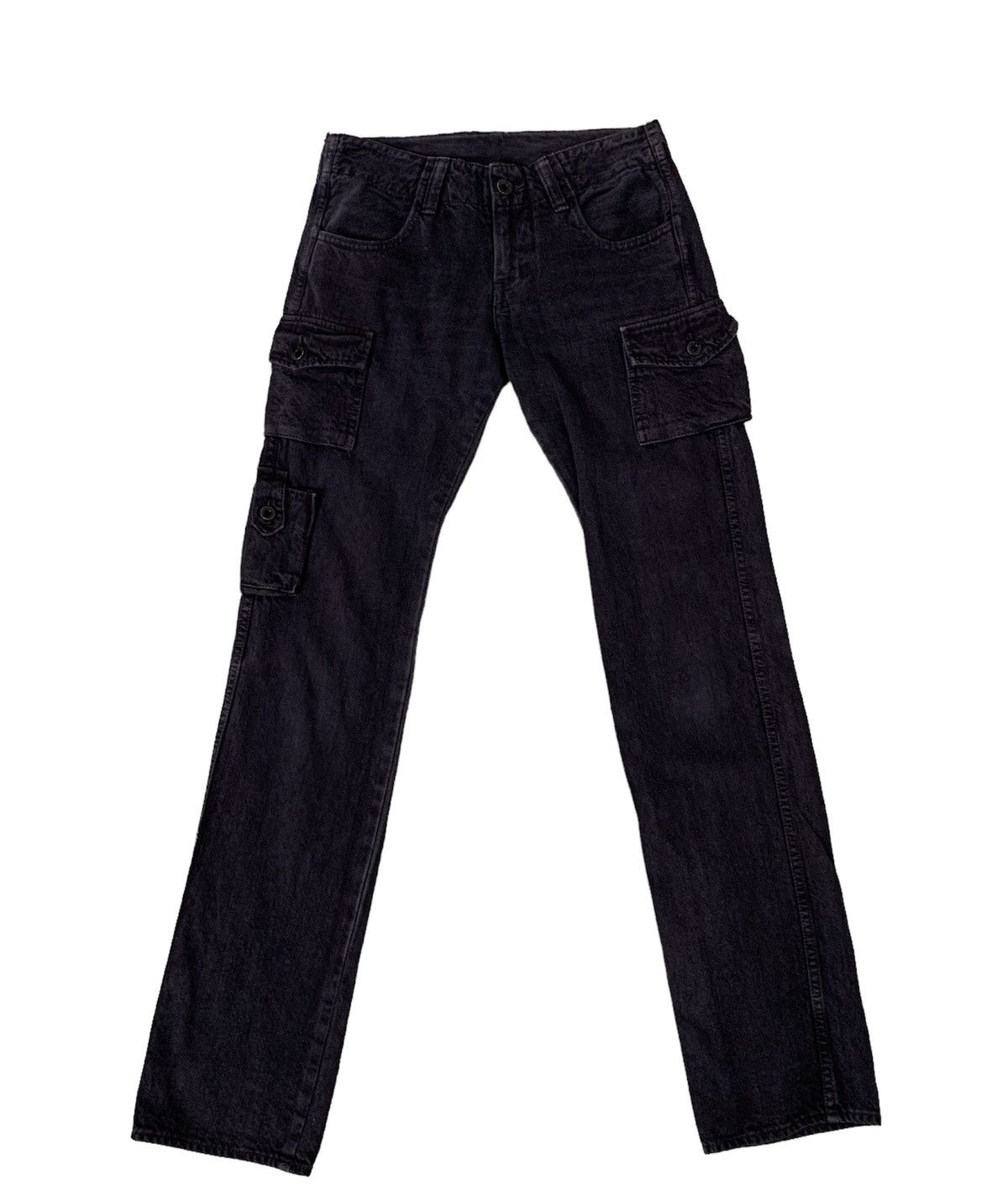 Japanese Brand Johnbull Kojima Japan Cargo Denim Pants Size 28" / US 6 / IT 42 - 1 Thumbnail