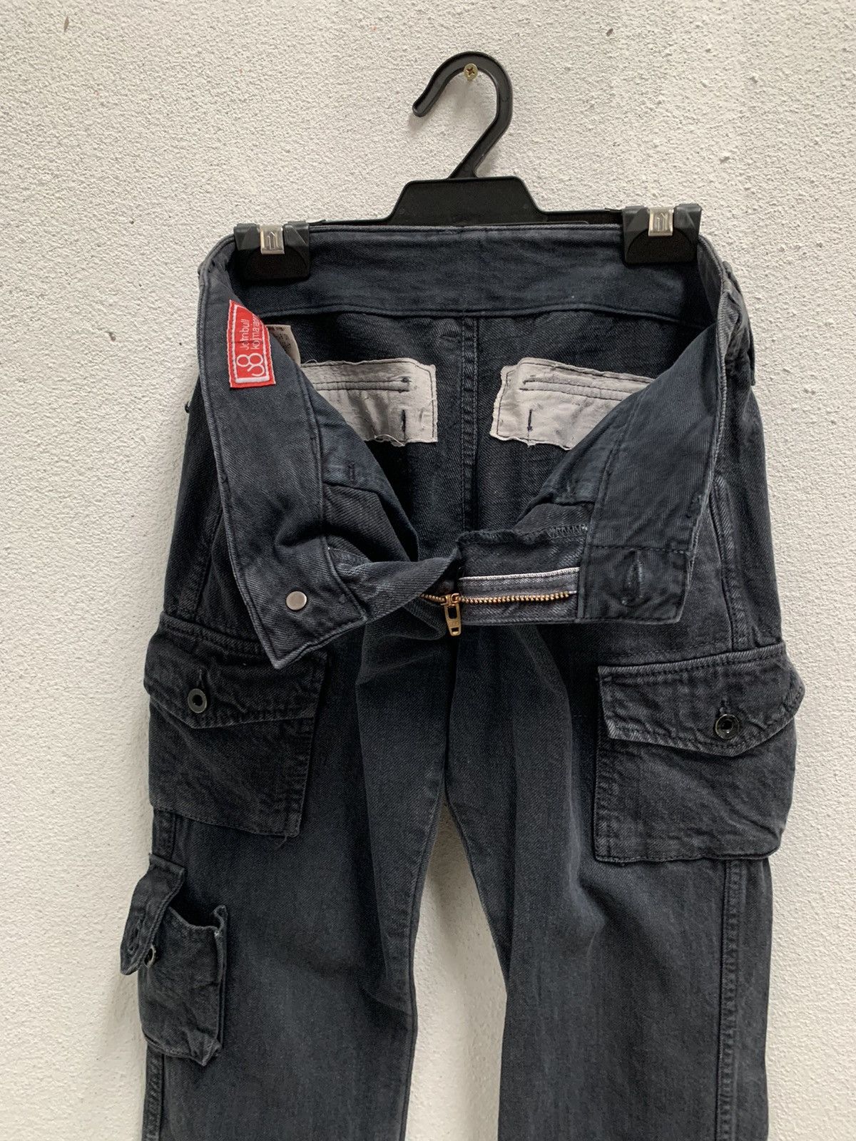 Japanese Brand Johnbull Kojima Japan Cargo Denim Pants Size 28" / US 6 / IT 42 - 13 Thumbnail