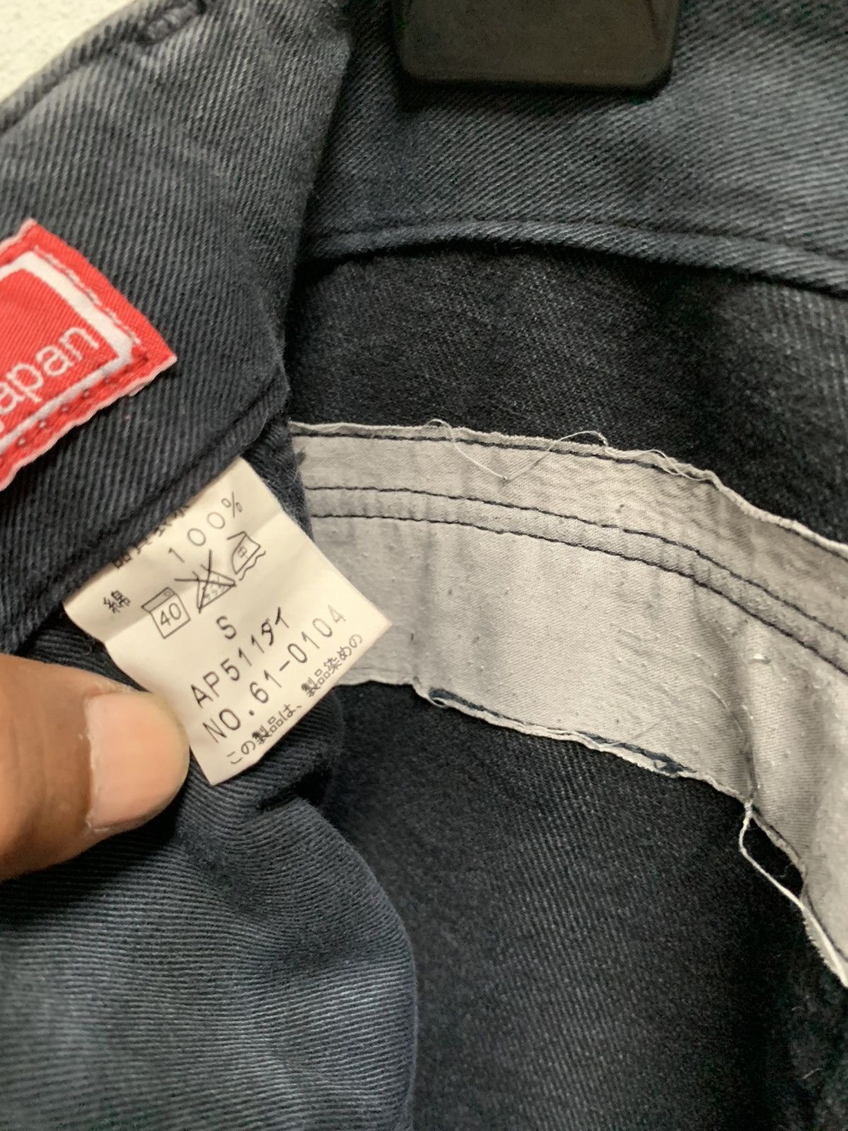 Japanese Brand Johnbull Kojima Japan Cargo Denim Pants Size 28" / US 6 / IT 42 - 15 Thumbnail