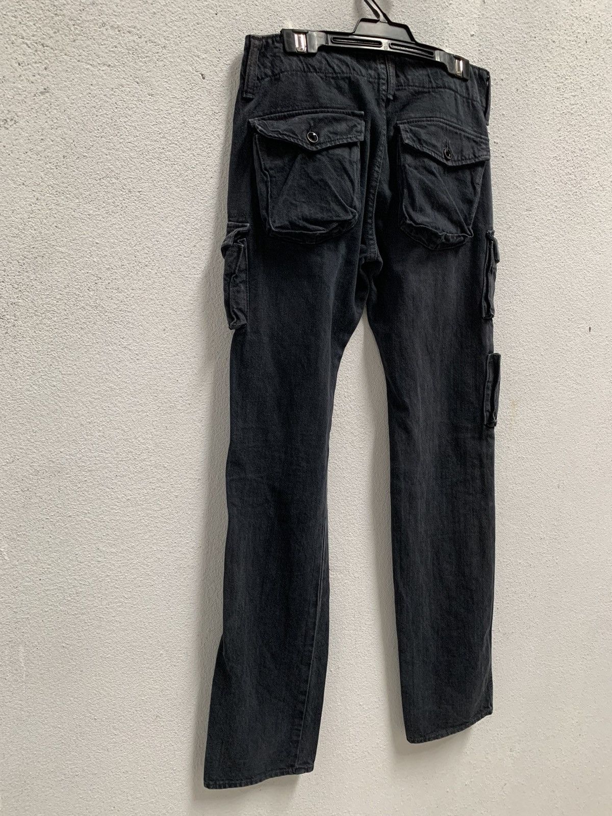 Japanese Brand Johnbull Kojima Japan Cargo Denim Pants Size 28" / US 6 / IT 42 - 7 Thumbnail