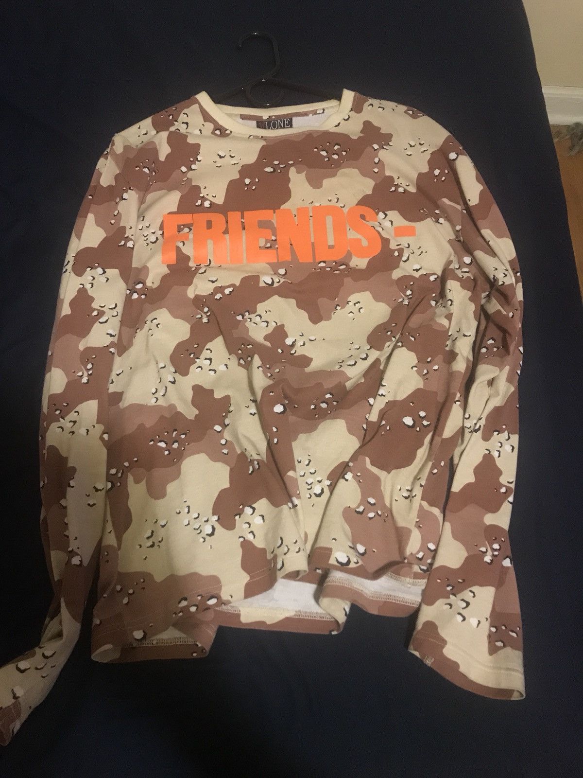 Vlone Vlone Friends Desert Camo Long Sleeve | Grailed