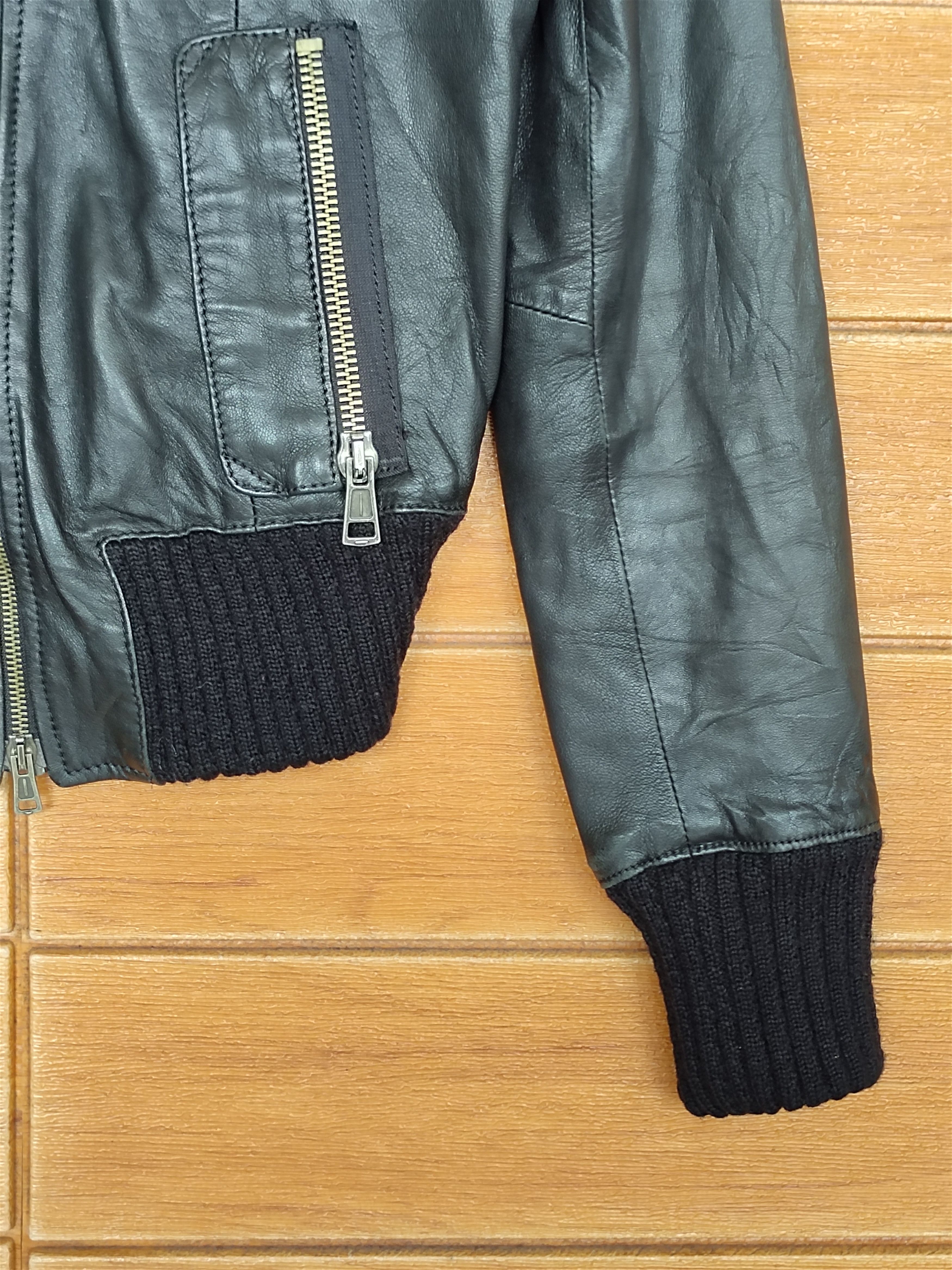 Branded Leather S.W.O.R.D 6.6.44 Leather Jacket Size XS / US 0-2 / IT 36-38 - 5 Thumbnail