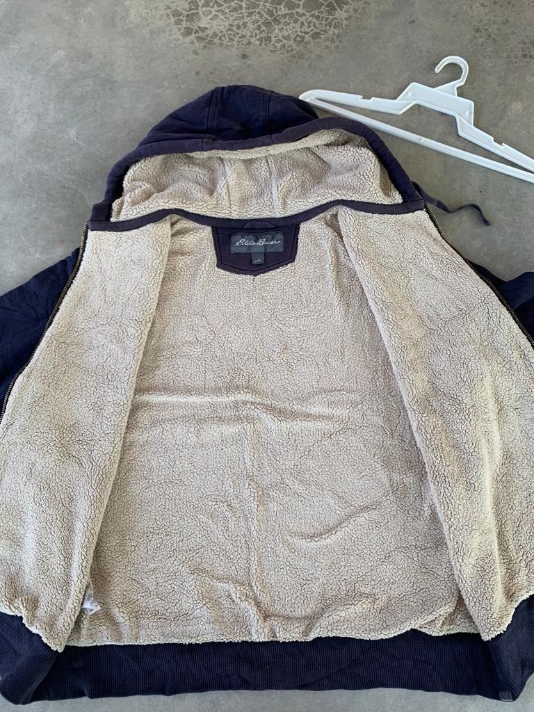 Eddie Bauer × Vintage 🔥Vintage Eddie Bauer hoodie with sherpa inside Size US XL / EU 56 / 4 - 8 Thumbnail