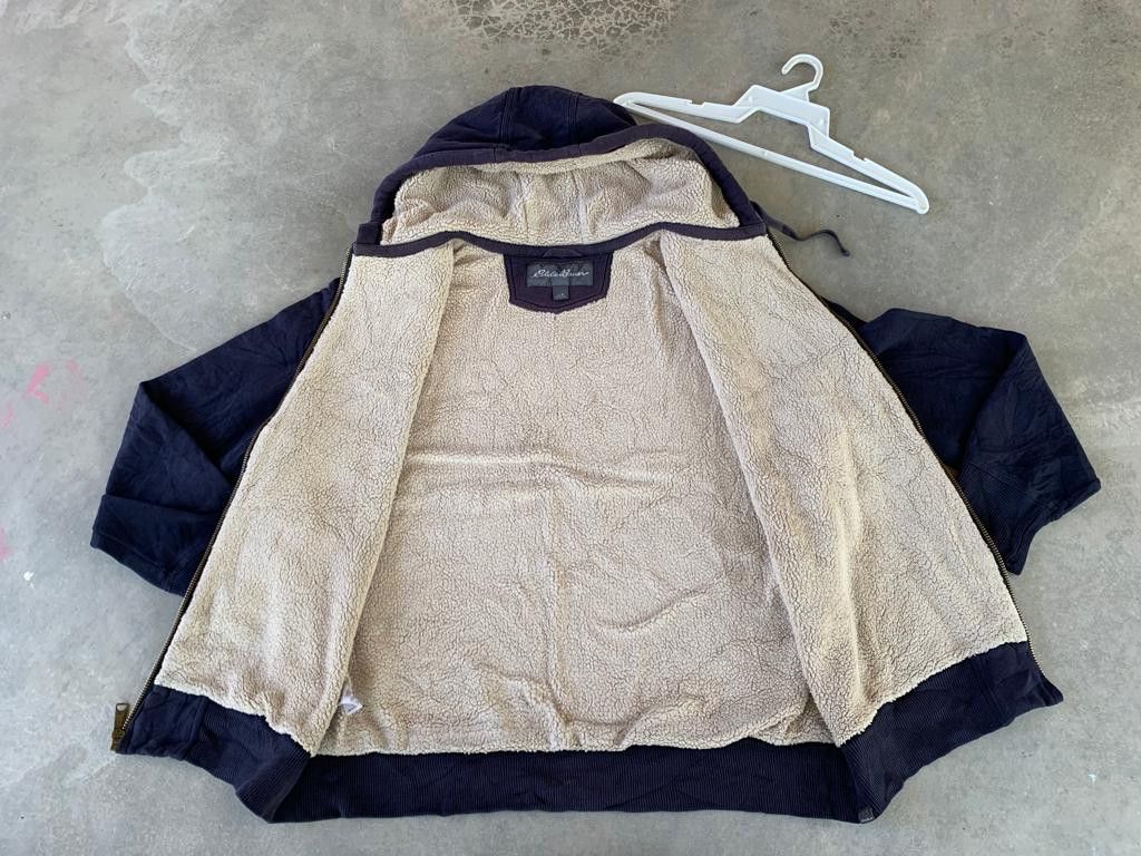 Eddie Bauer × Vintage 🔥Vintage Eddie Bauer hoodie with sherpa inside Size US XL / EU 56 / 4 - 7 Thumbnail