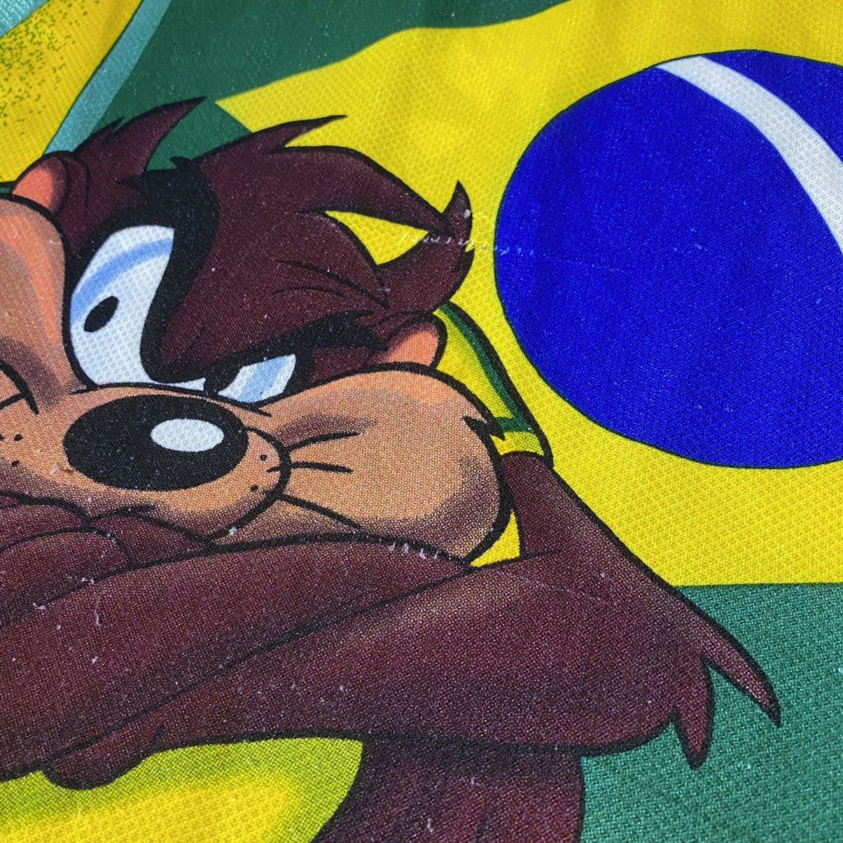 Cartoon Network Vintage Faded Looney Tunes Taz 1999 Jersey Size US S / EU 44-46 / 1 - 6 Thumbnail