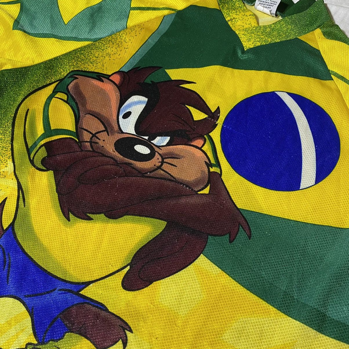 Cartoon Network Vintage Faded Looney Tunes Taz 1999 Jersey Size US S / EU 44-46 / 1 - 3 Thumbnail