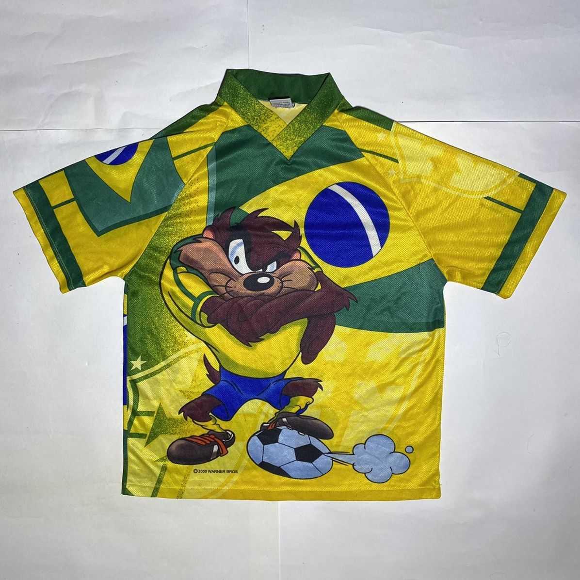 Vintage Faded Looney Tunes Taz 1999 Jersey