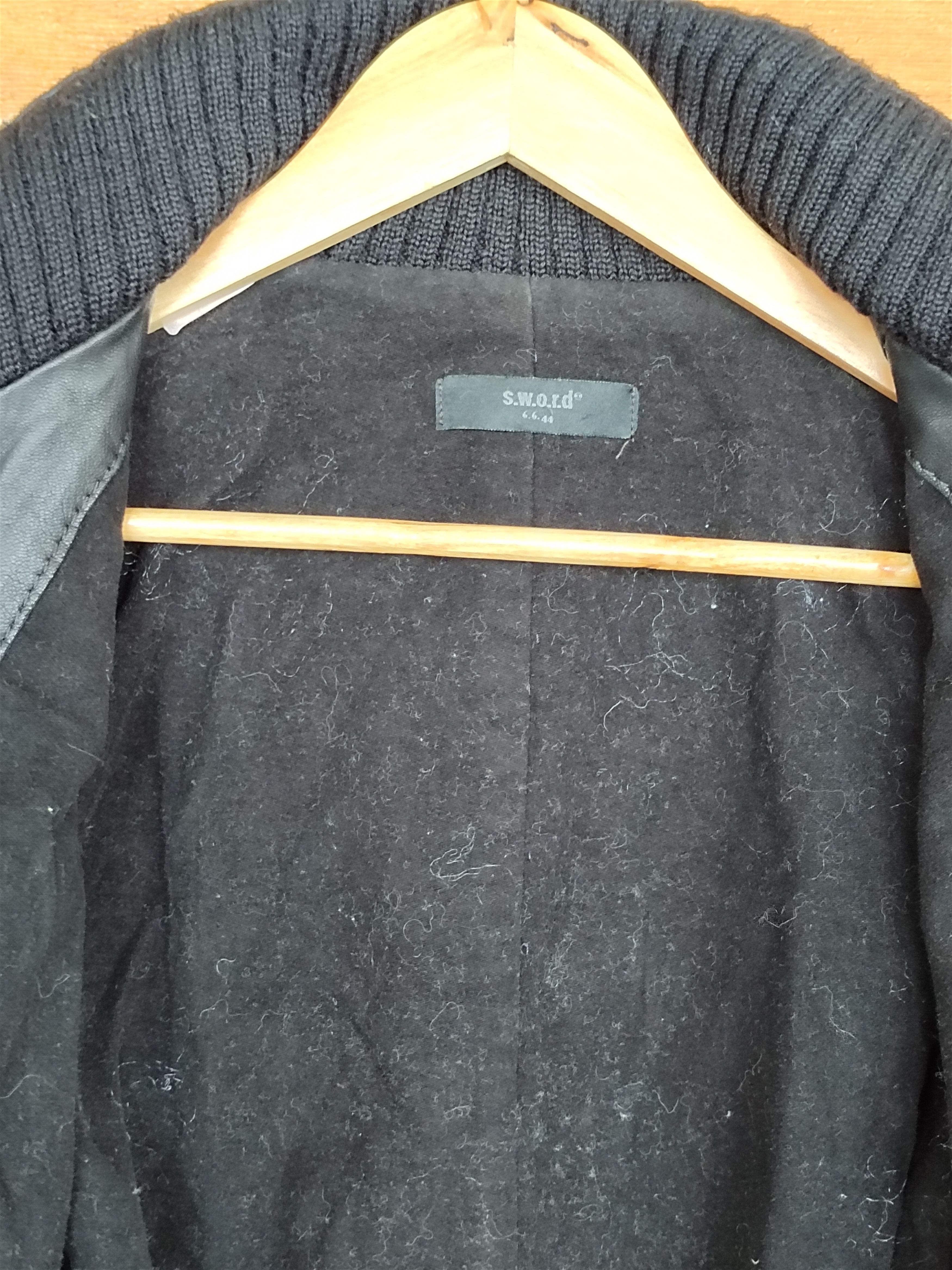 Leather S.W.O.R.D 6.6.44 Leather Jacket Size XS / US 0-2 / IT 36-38 - 10 Thumbnail
